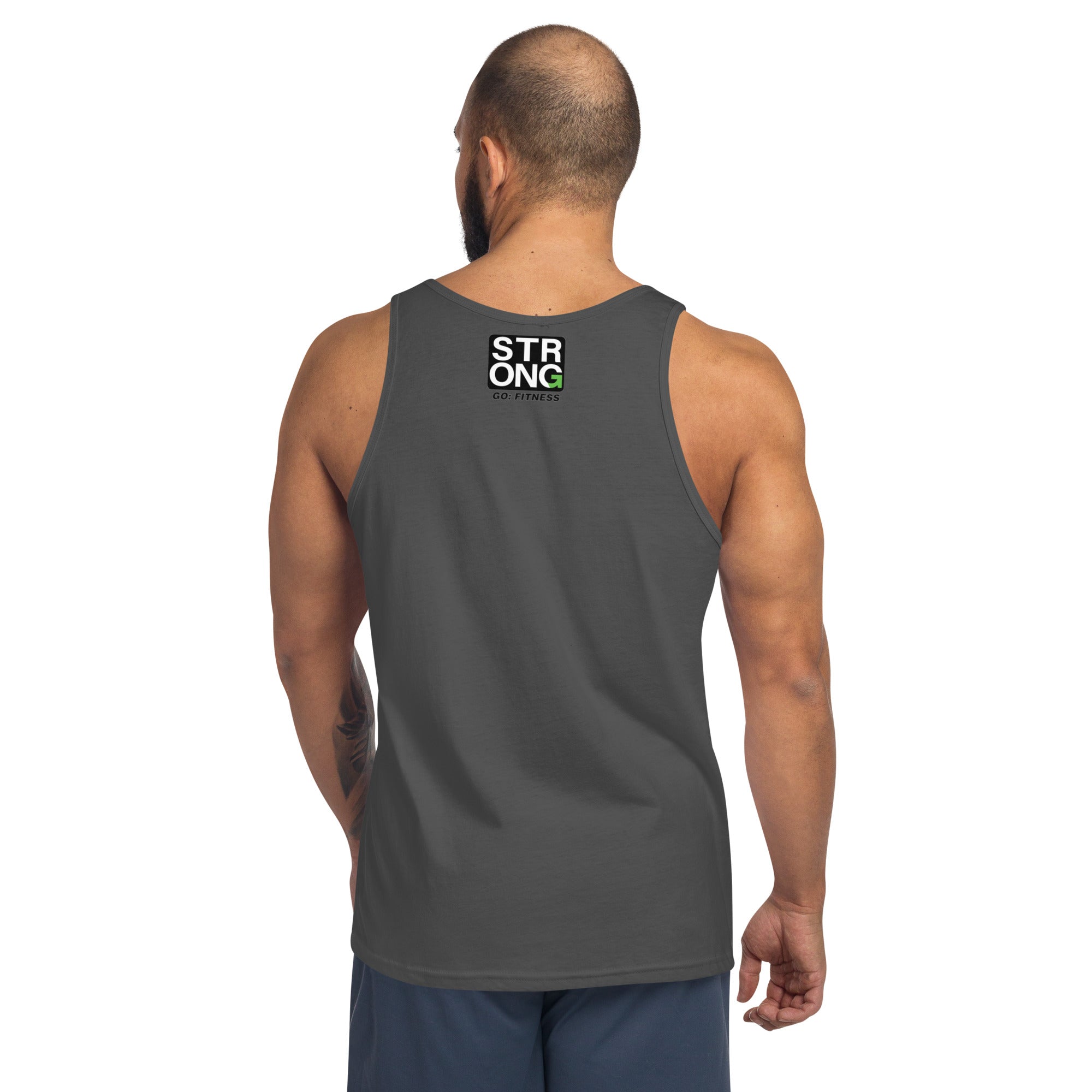 Resting Gym Face Light Unisex Tank Top