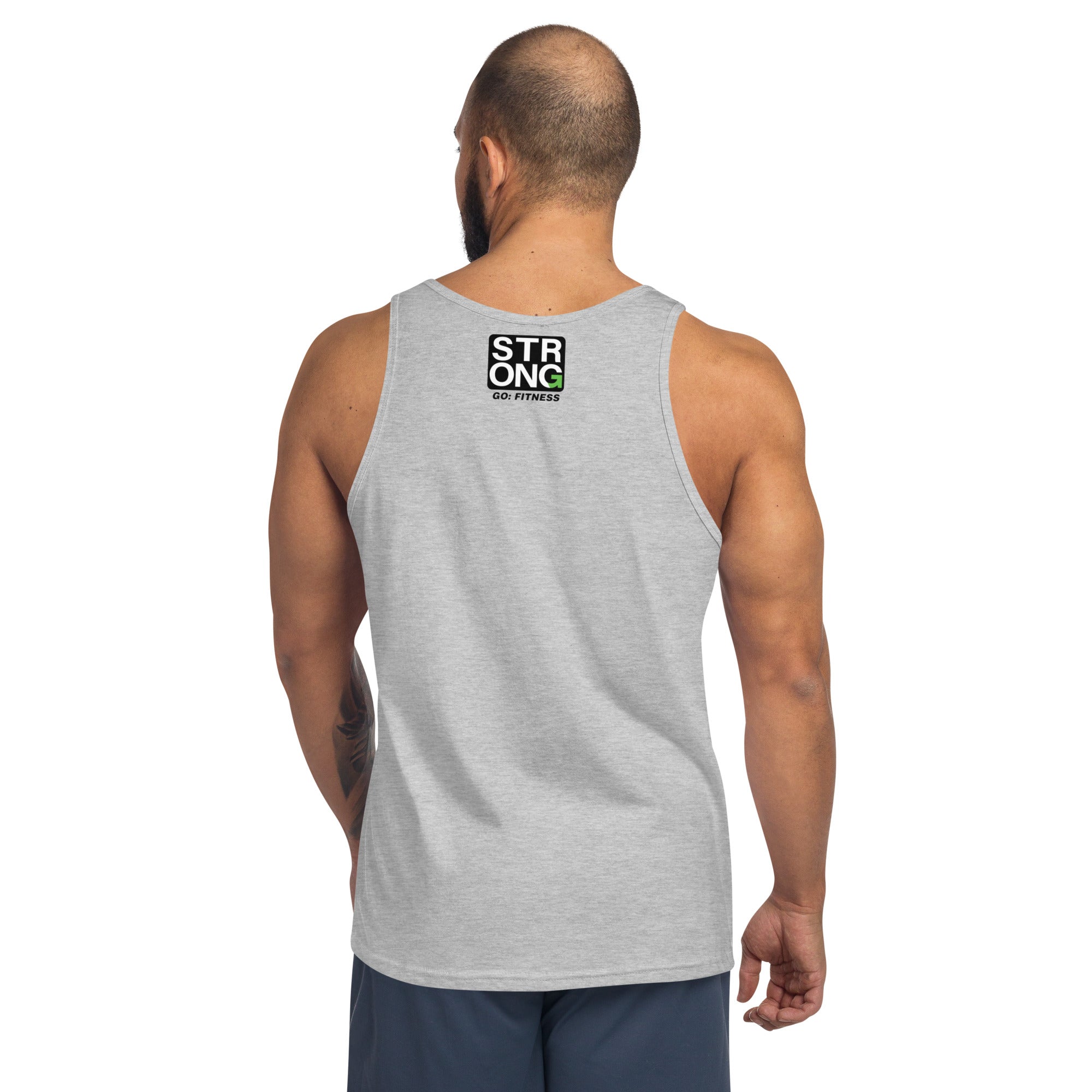 Resting Gym Face Light Unisex Tank Top