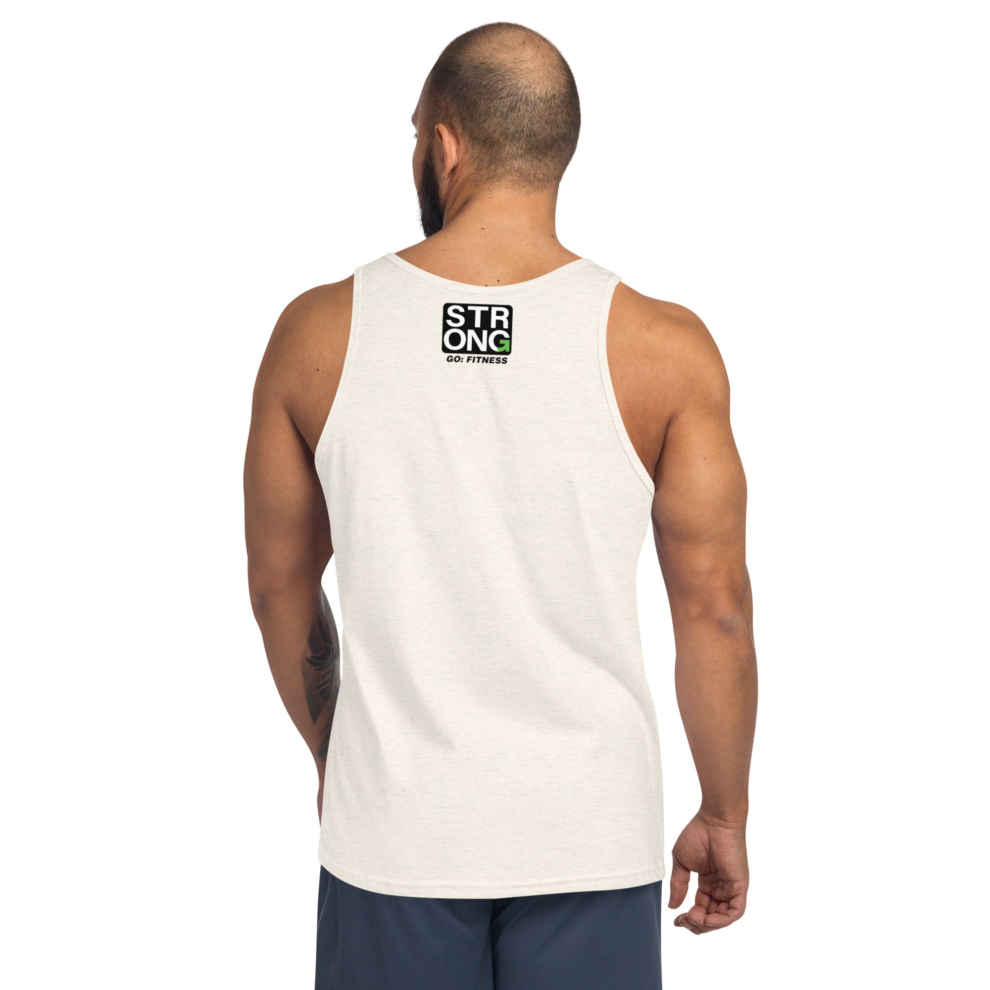 Resting Gym Face Light Unisex Tank Top