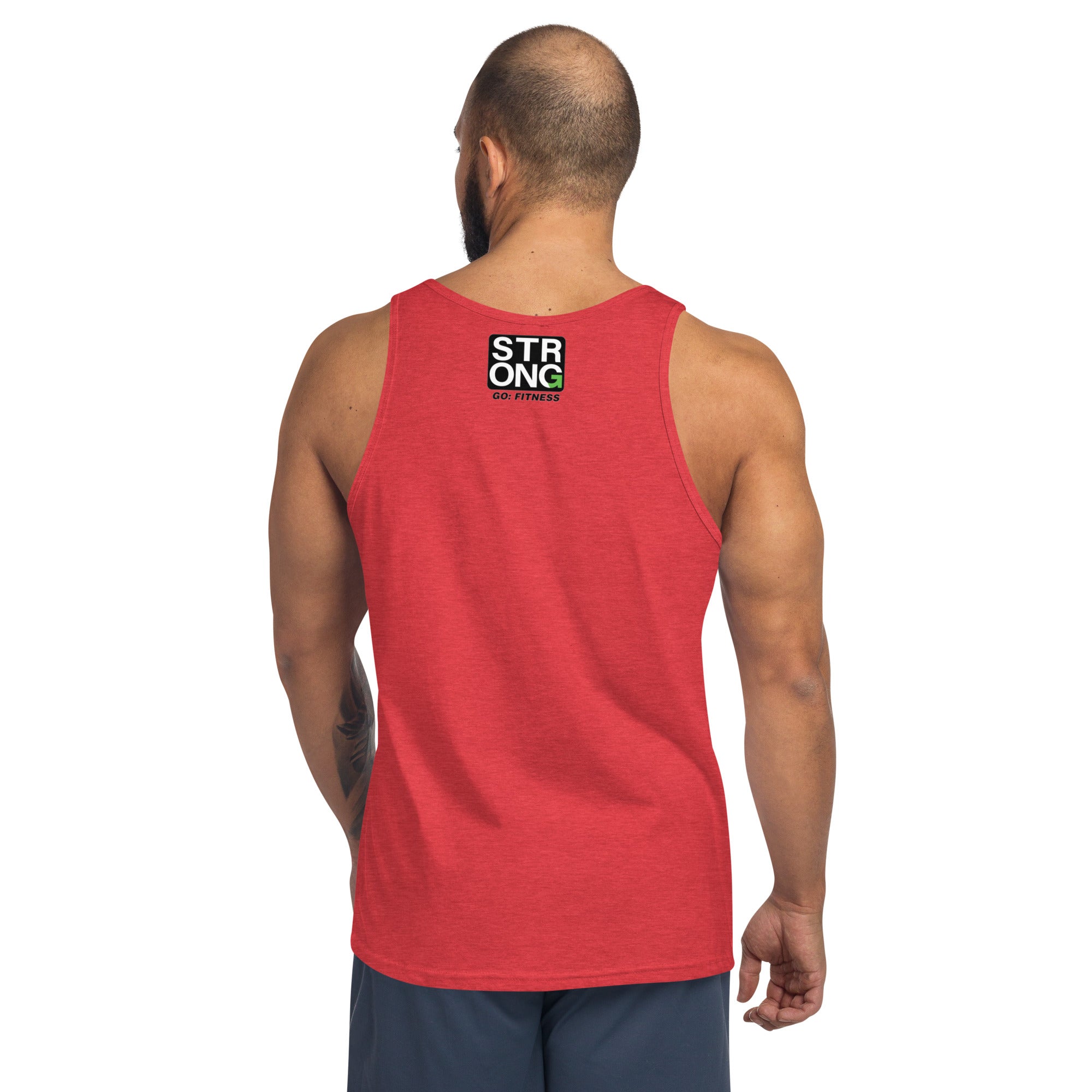 Resting Gym Face Light Unisex Tank Top