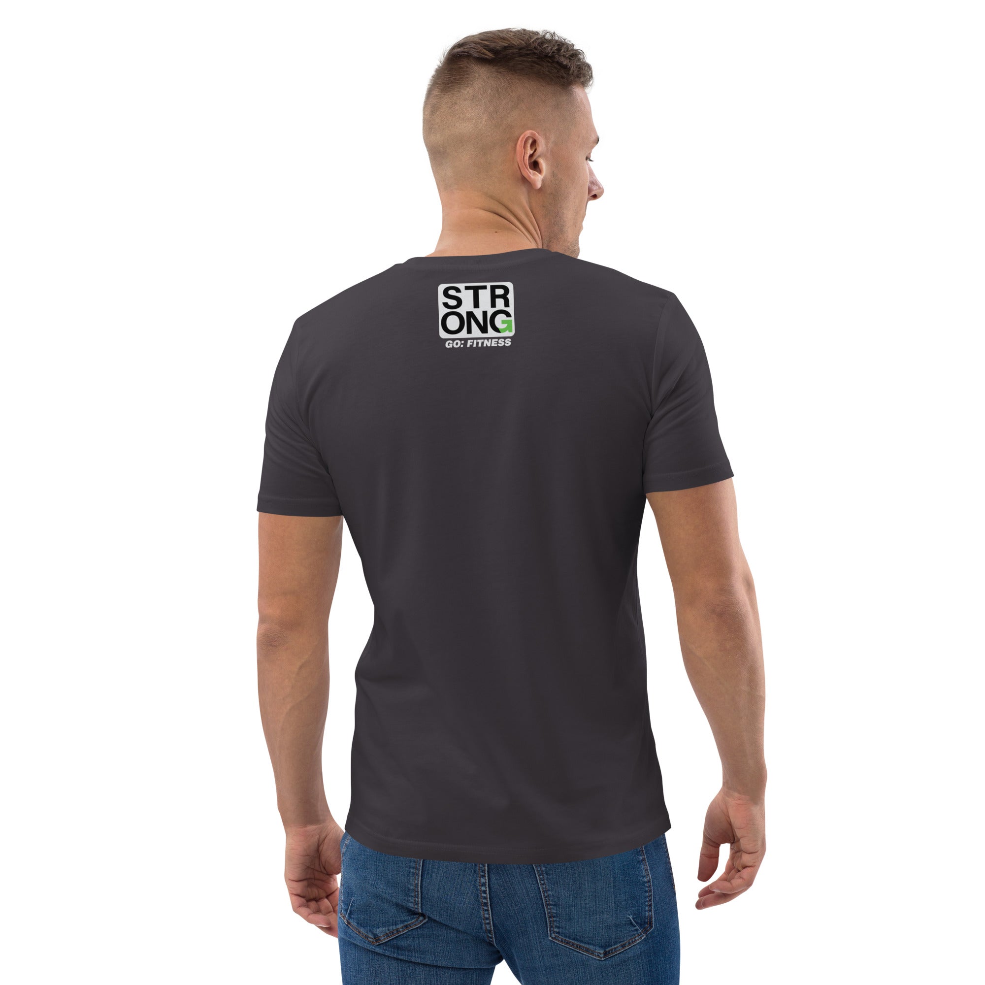 I Love Squats Dark - Men Unisex organic cotton t-shirt