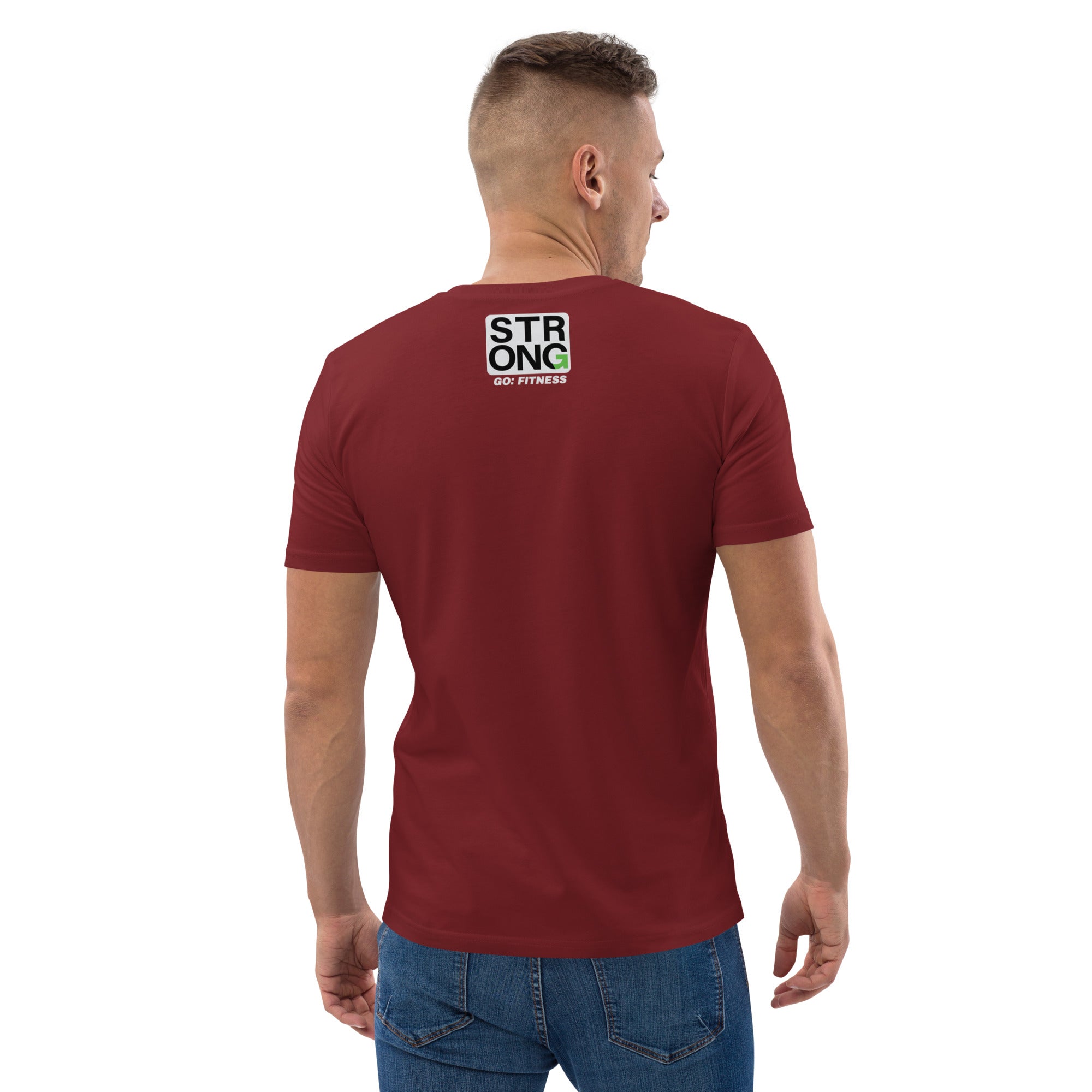 I Love Squats Dark - Men Unisex organic cotton t-shirt