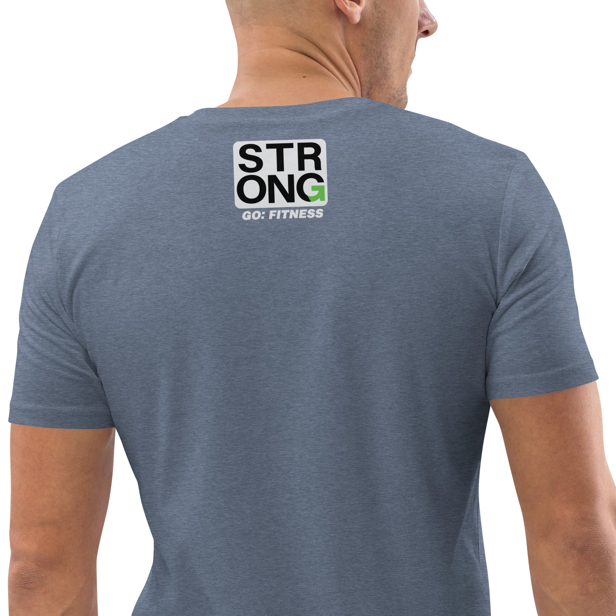 I Love Squats Dark - Men Unisex organic cotton t-shirt