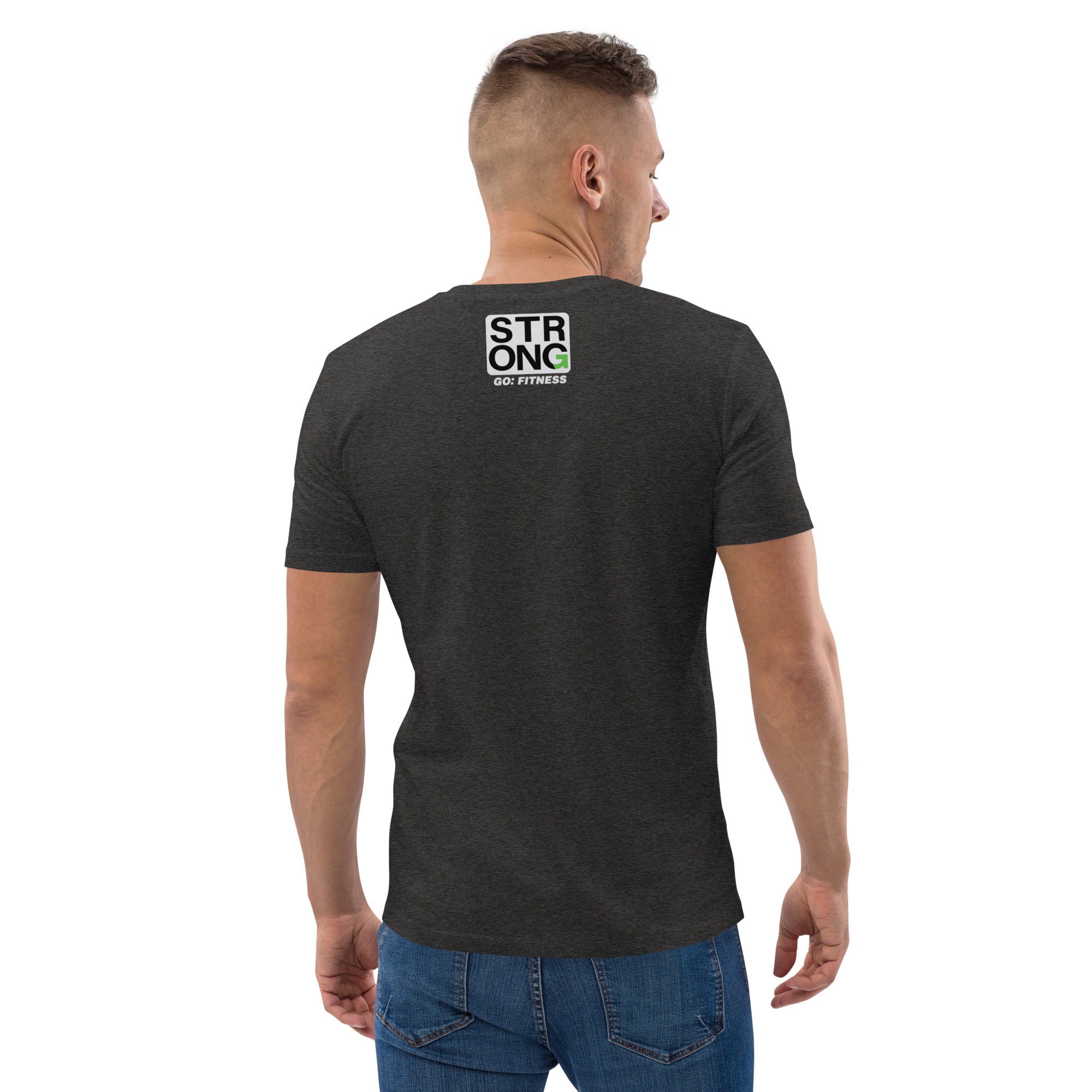 I Love Squats Dark - Men Unisex organic cotton t-shirt