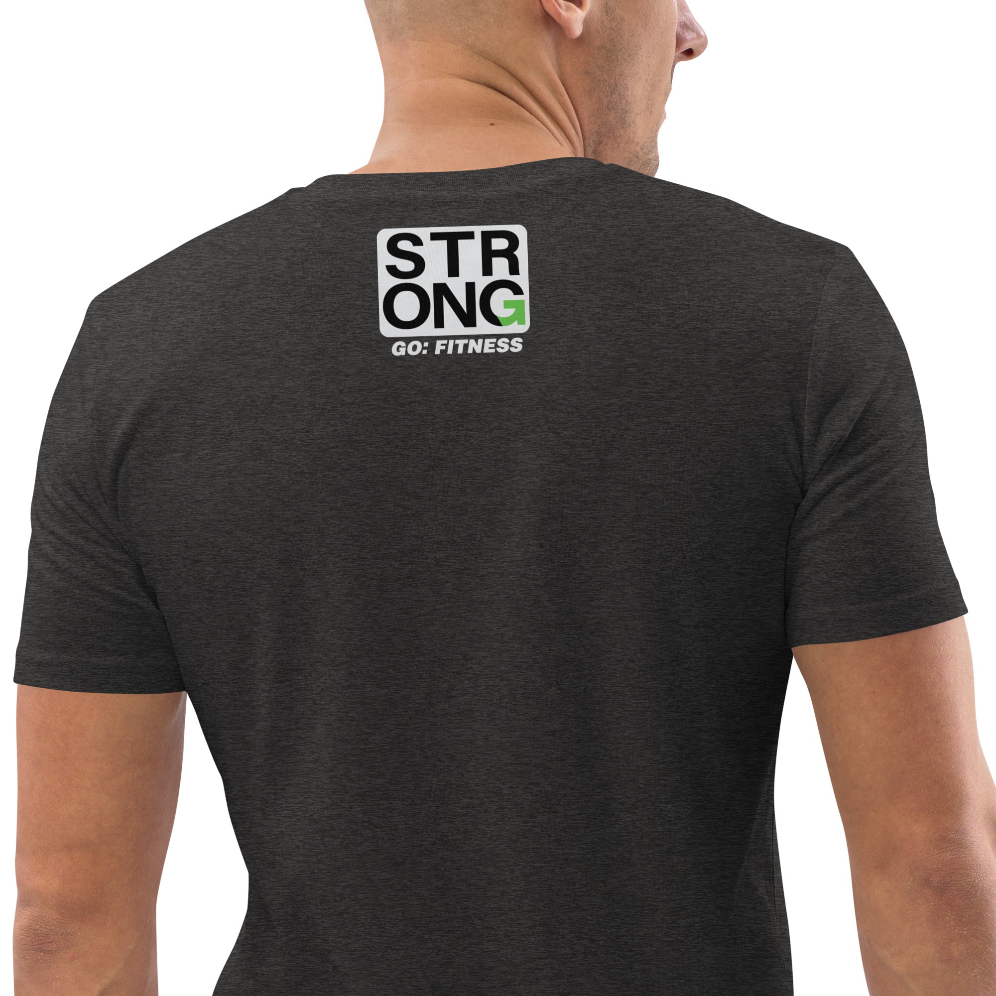 I Love Squats Dark - Men Unisex organic cotton t-shirt