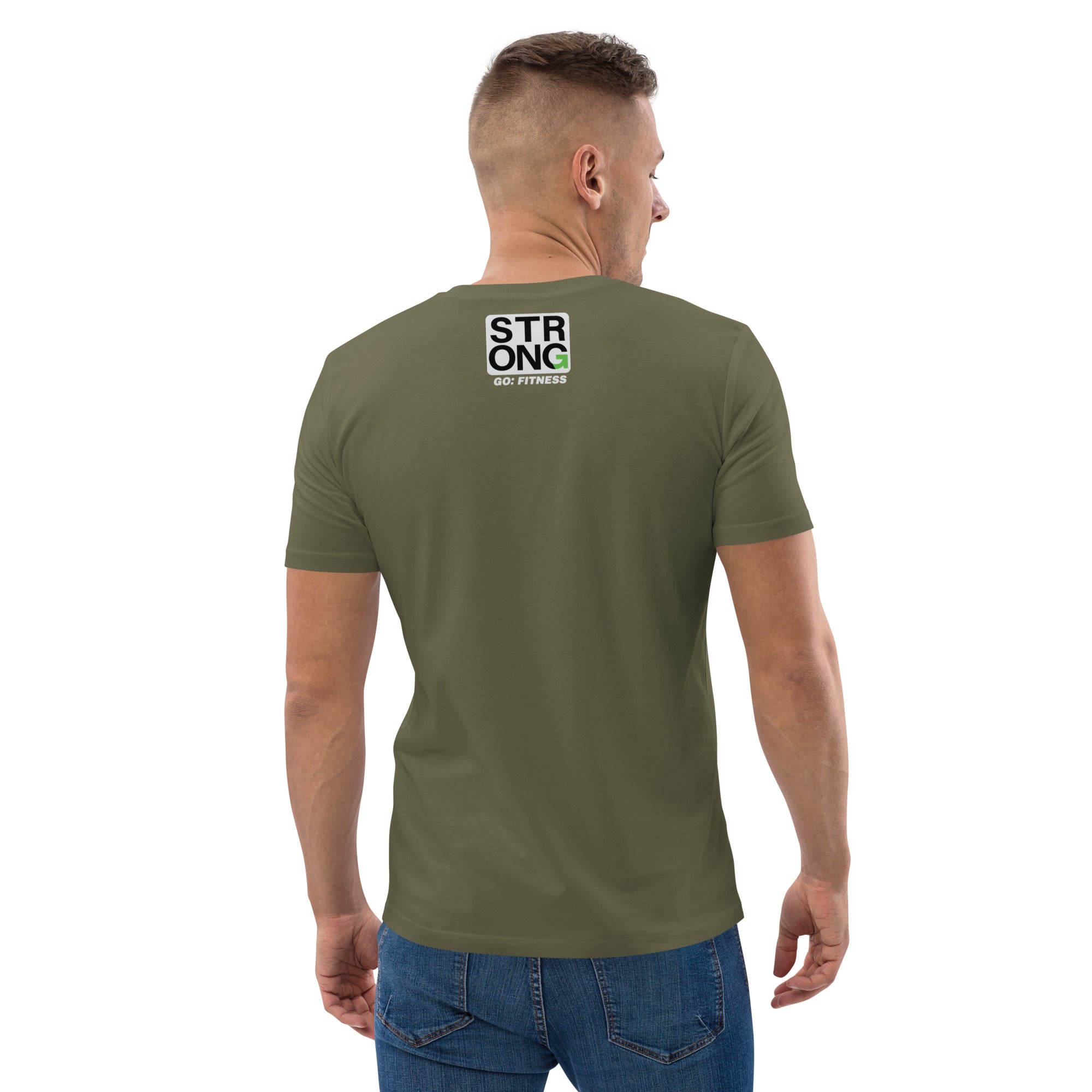 I Love Squats Dark - Men Unisex organic cotton t-shirt