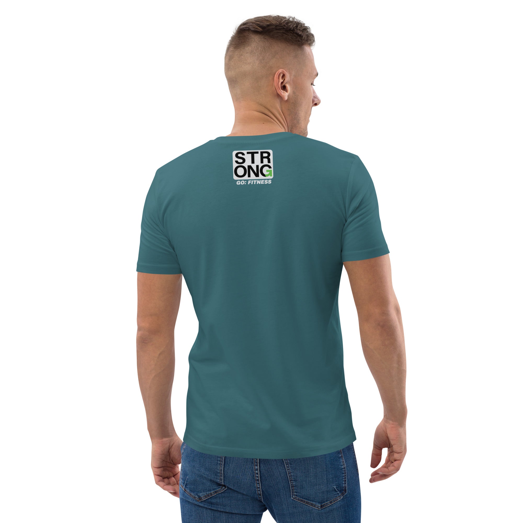 I Love Squats Dark - Men Unisex organic cotton t-shirt