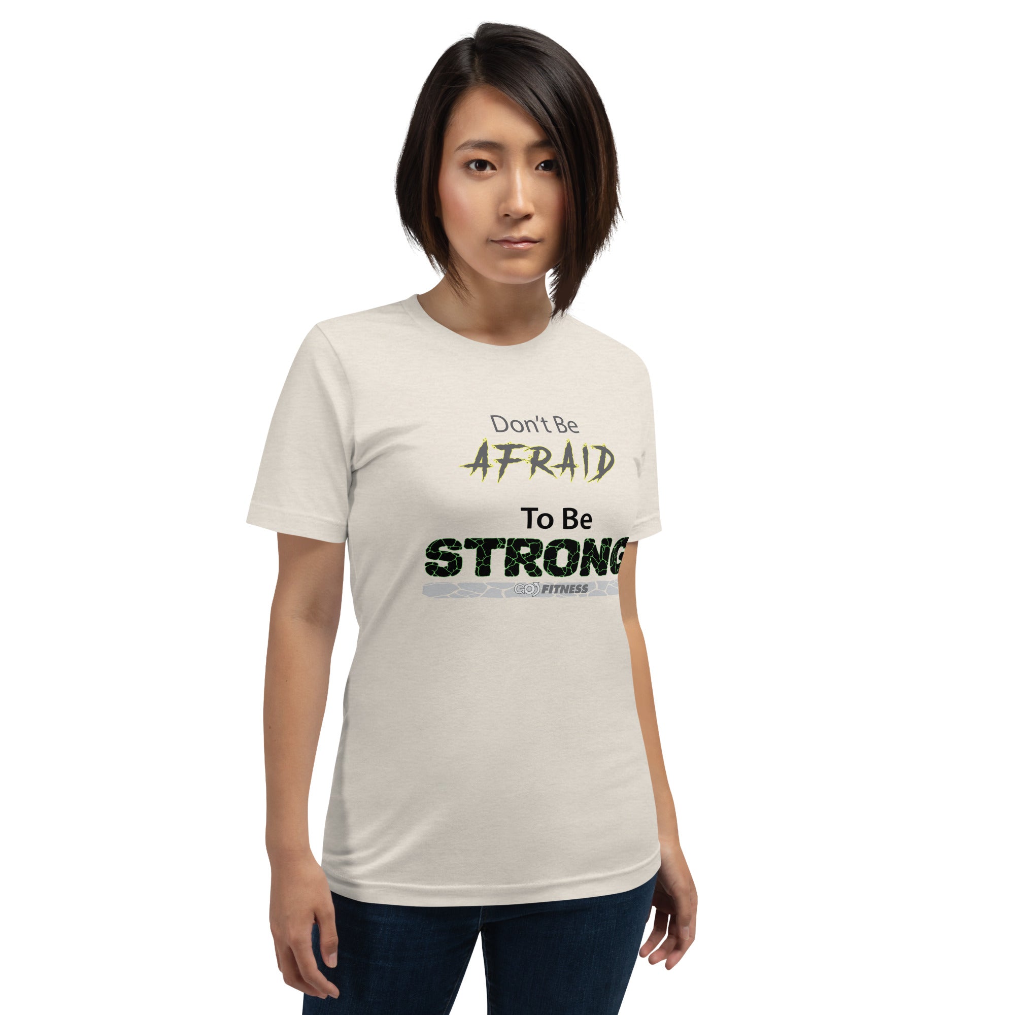 Light "Don't be afraid" Unisex t-shirt