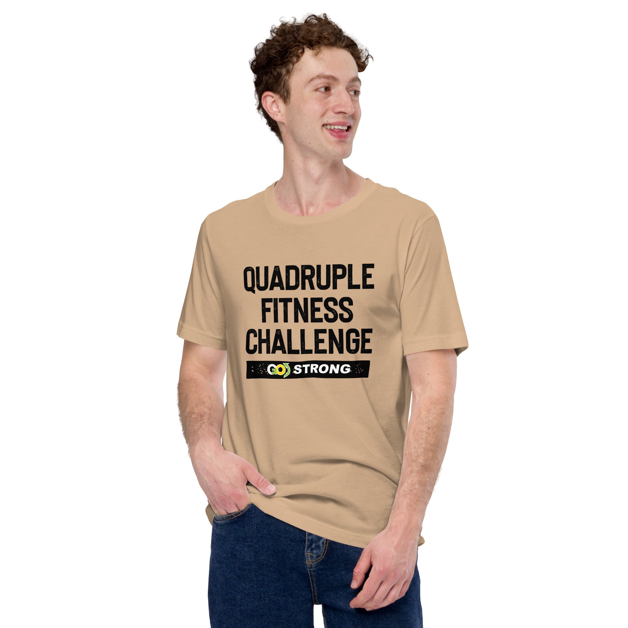 Quad Fitness Challenge Unisex t-shirt