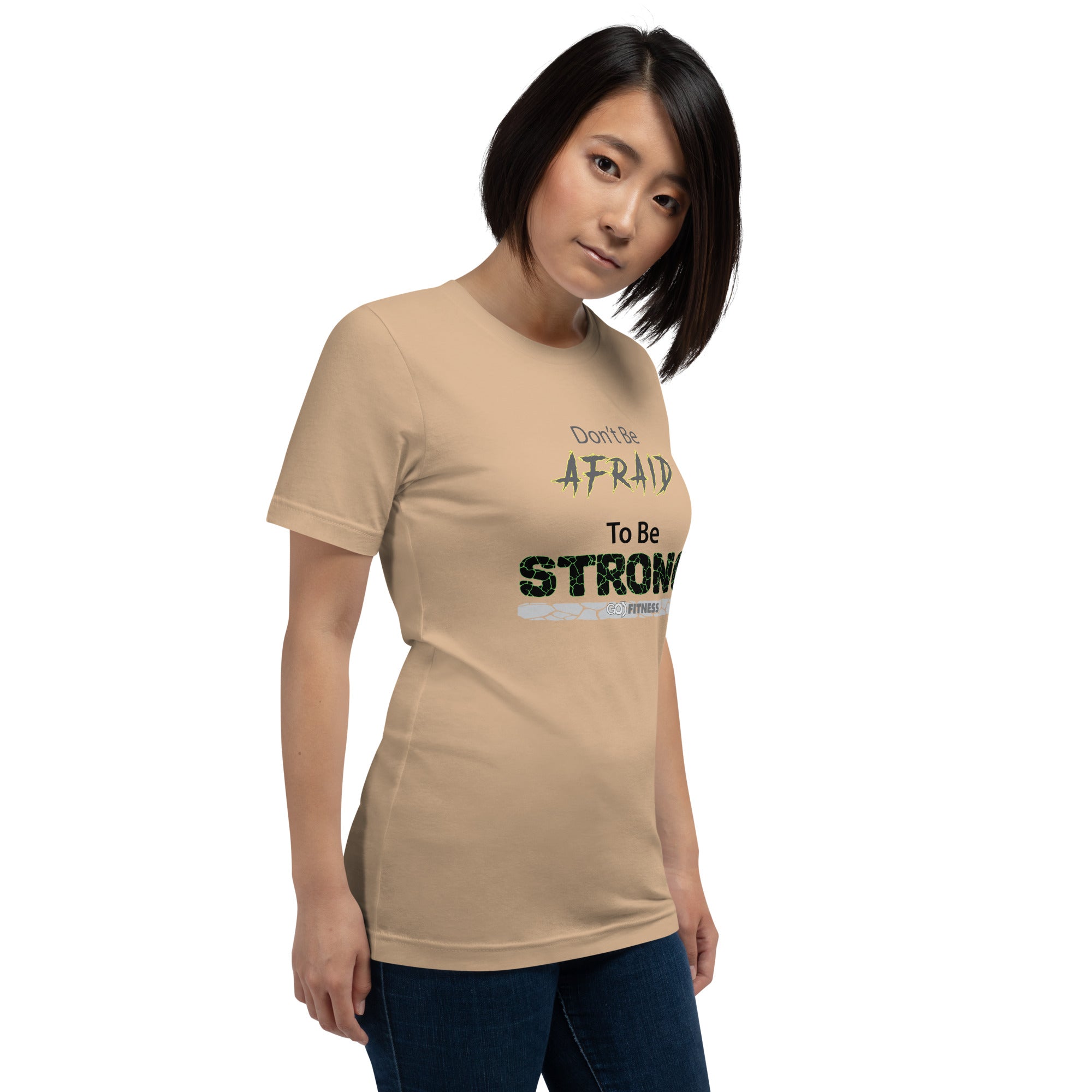 Light "Don't be afraid" Unisex t-shirt