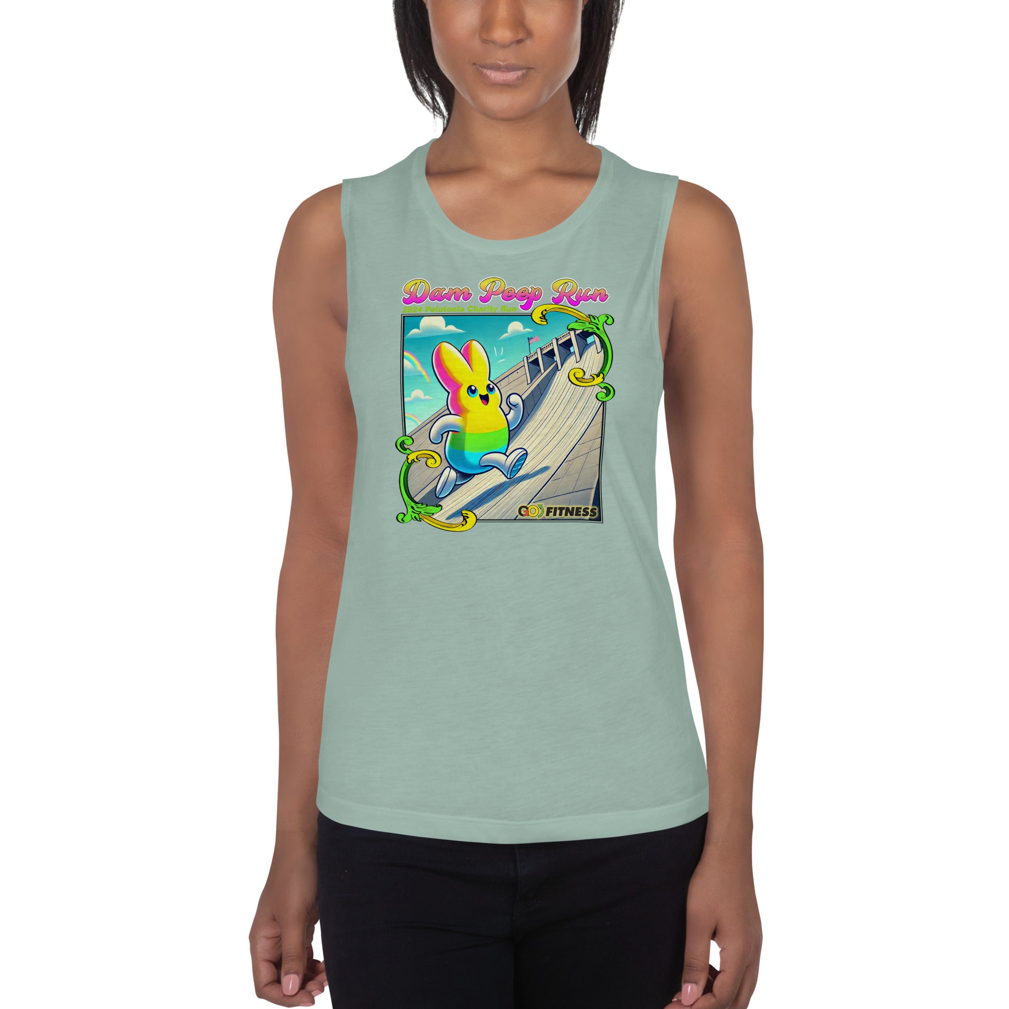 Dam Peep Ladies’ Muscle Tank
