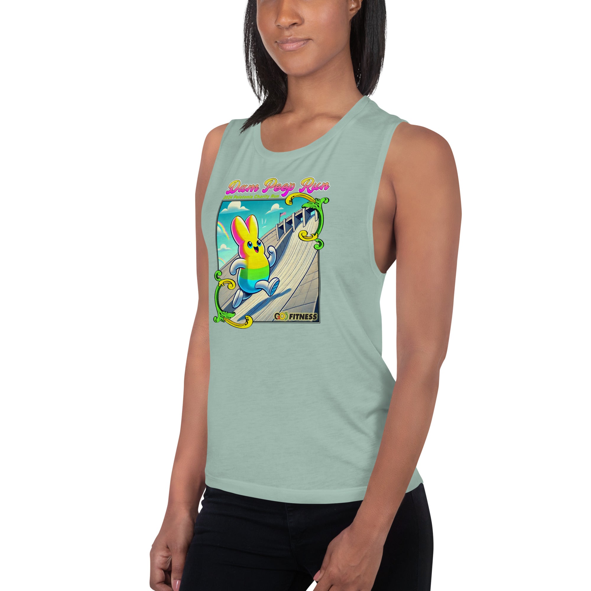 Dam Peep Ladies’ Muscle Tank