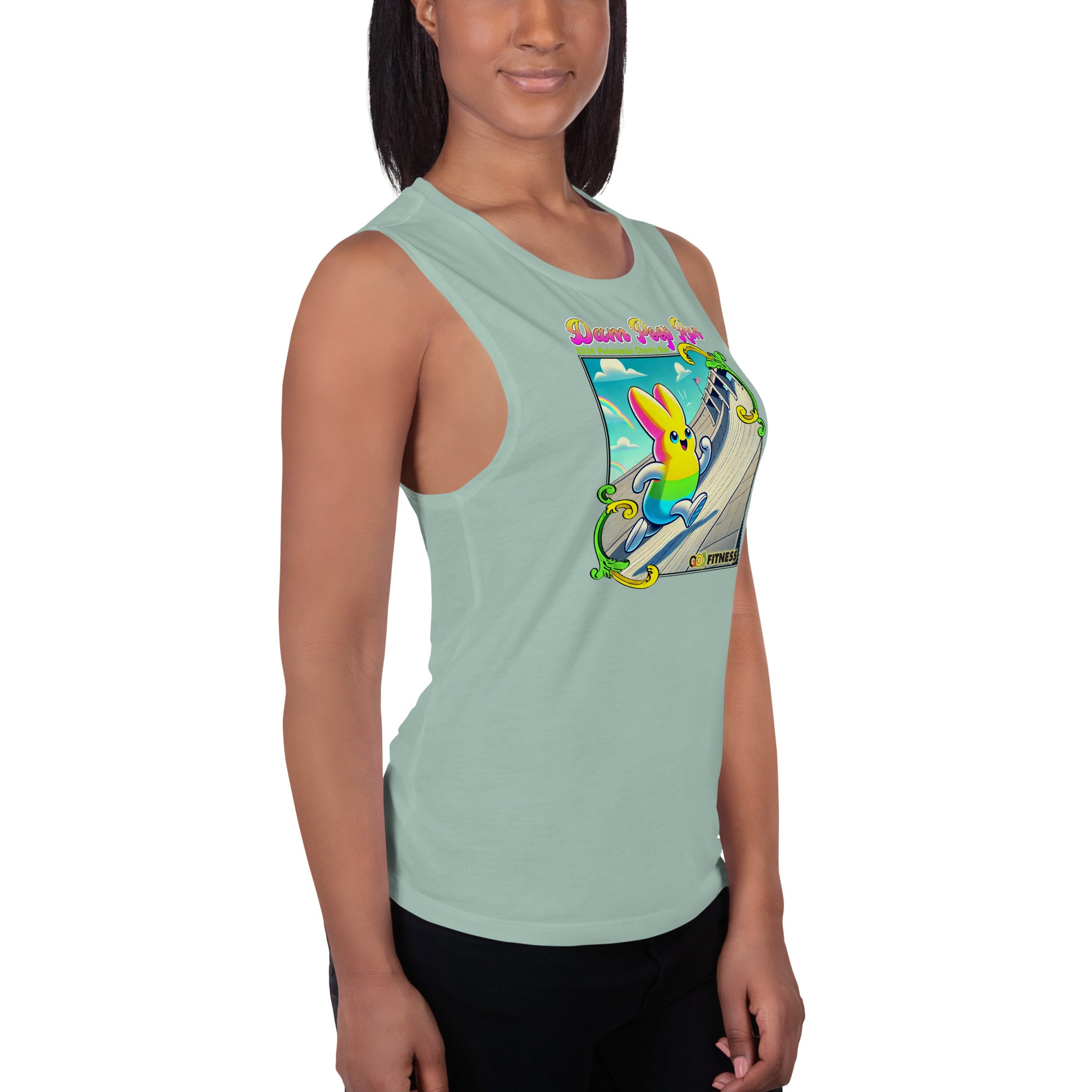 Dam Peep Ladies’ Muscle Tank