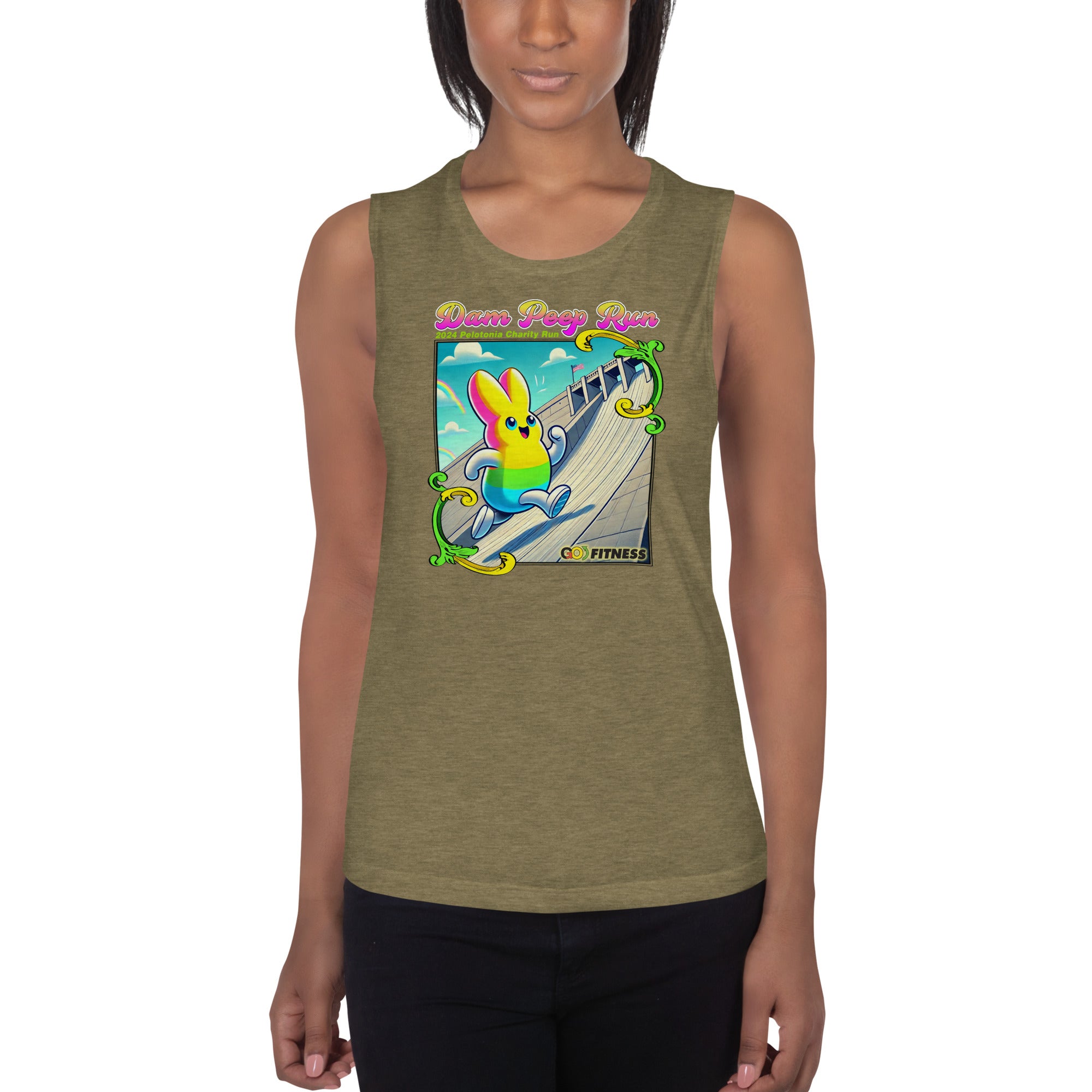 Dam Peep Ladies’ Muscle Tank