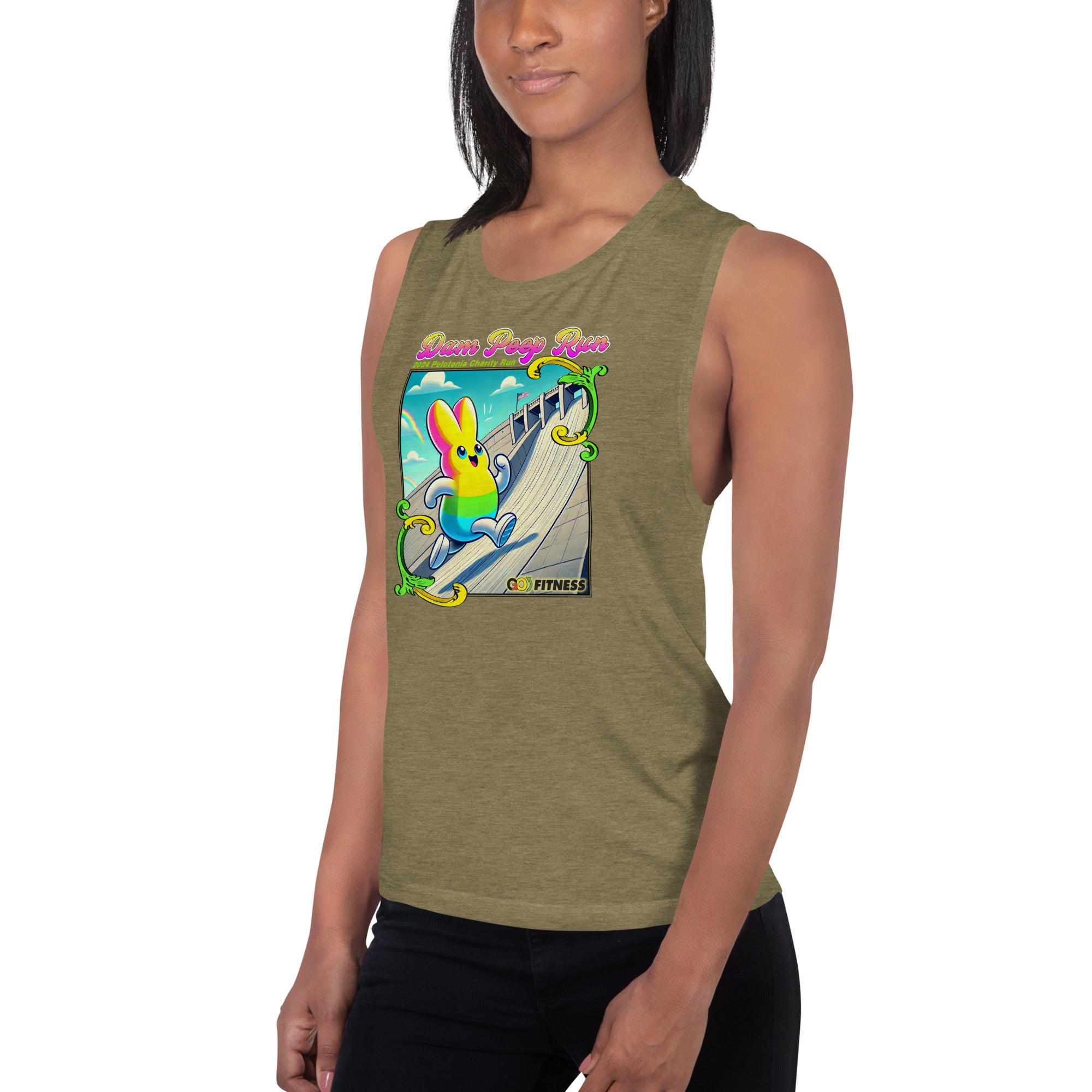 Dam Peep Ladies’ Muscle Tank