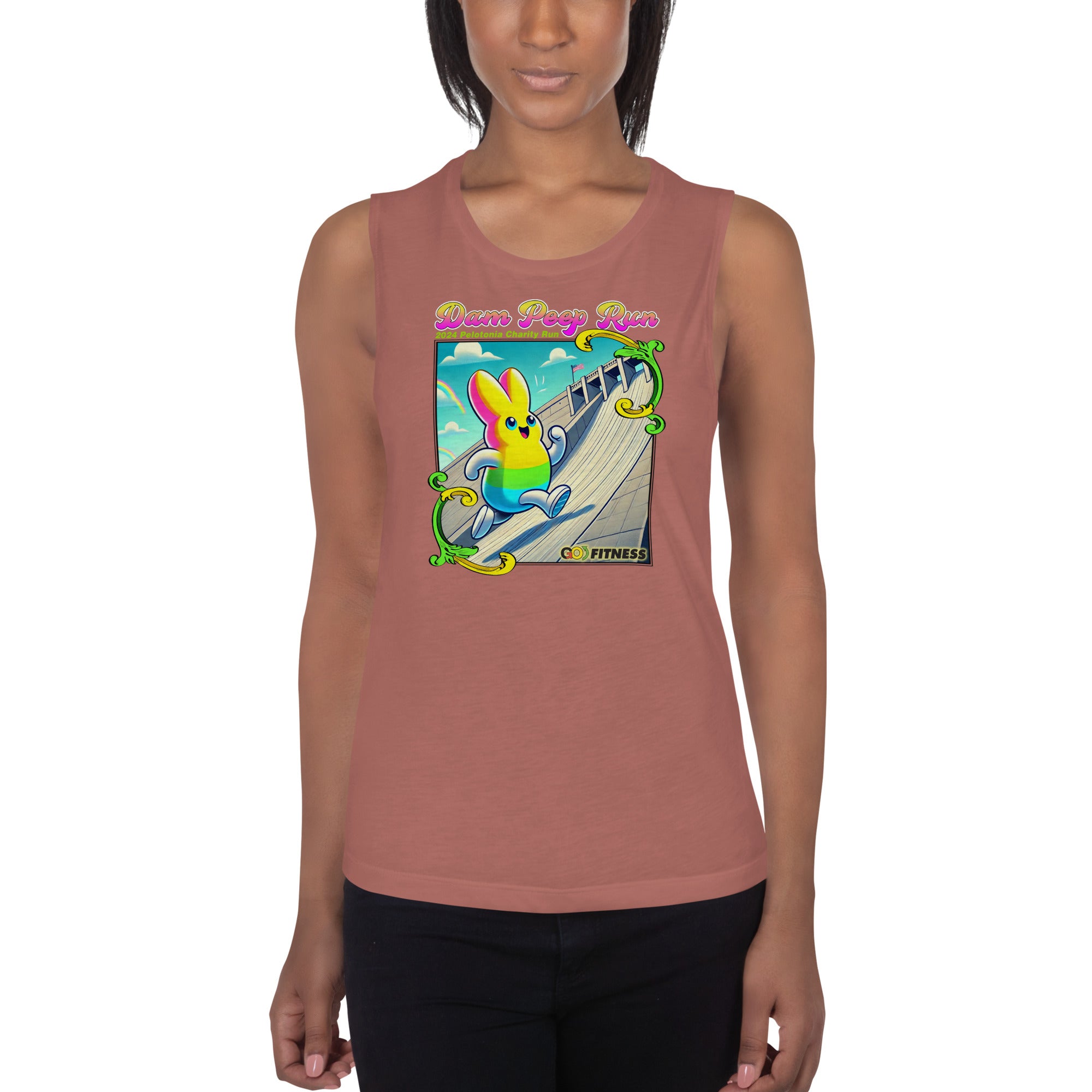Dam Peep Ladies’ Muscle Tank