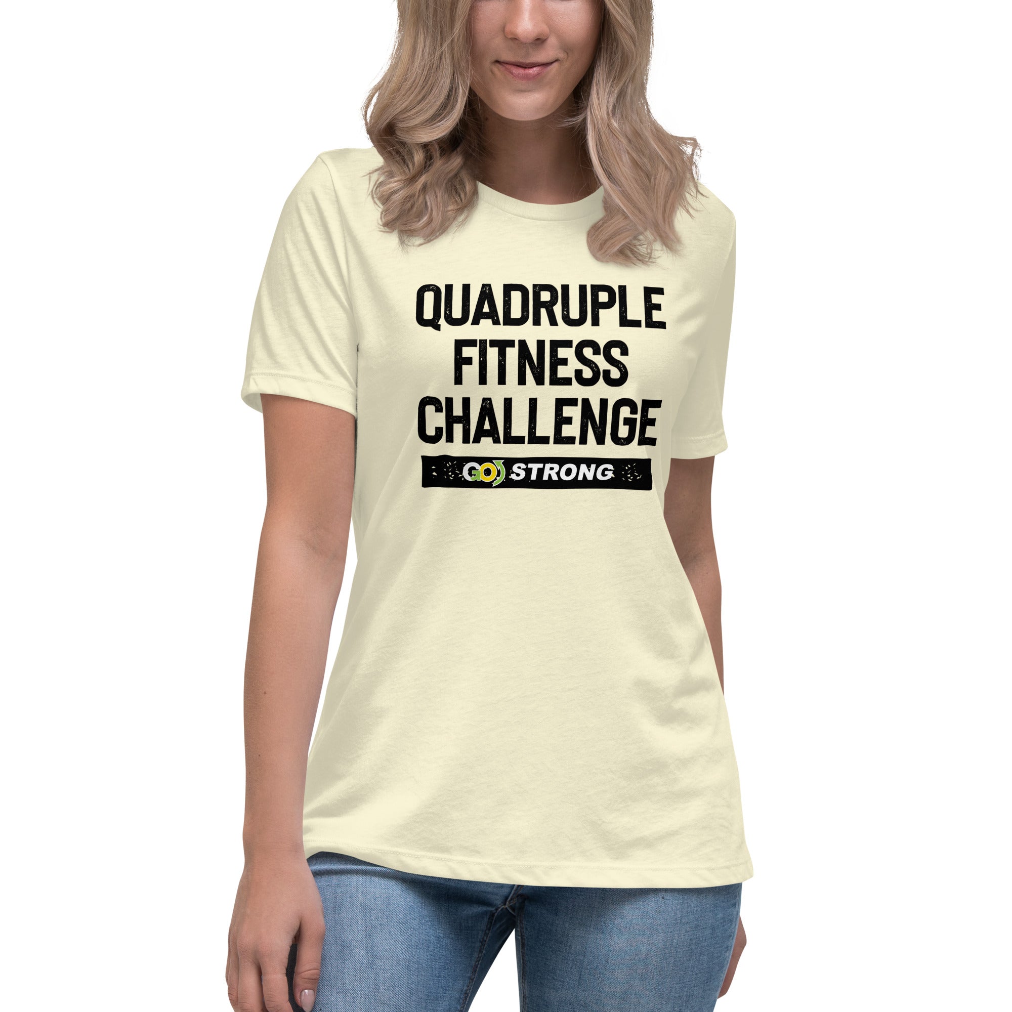 Quad Fitness Challenge Women's Relaxed T-Shirt