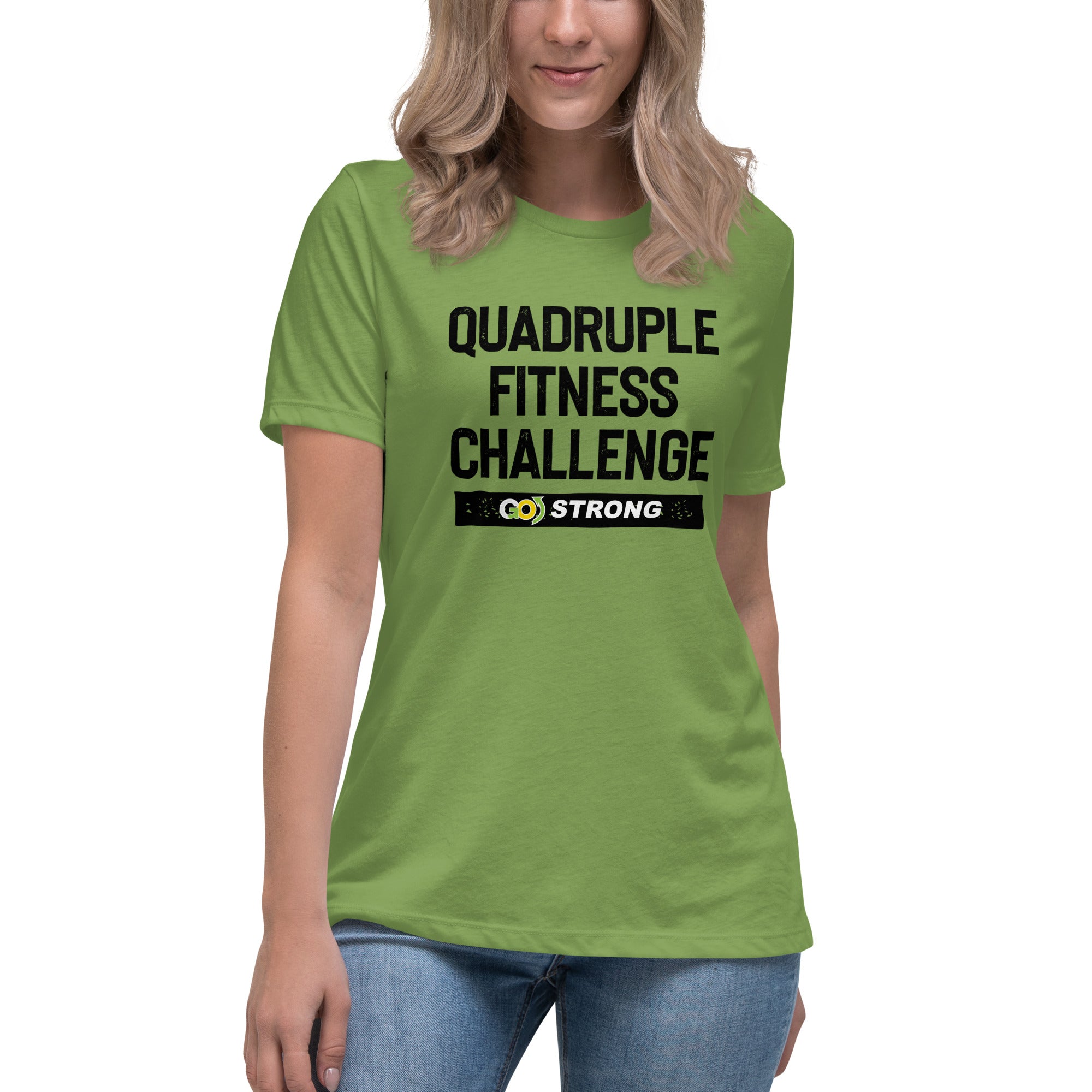 Quad Fitness Challenge Women's Relaxed T-Shirt