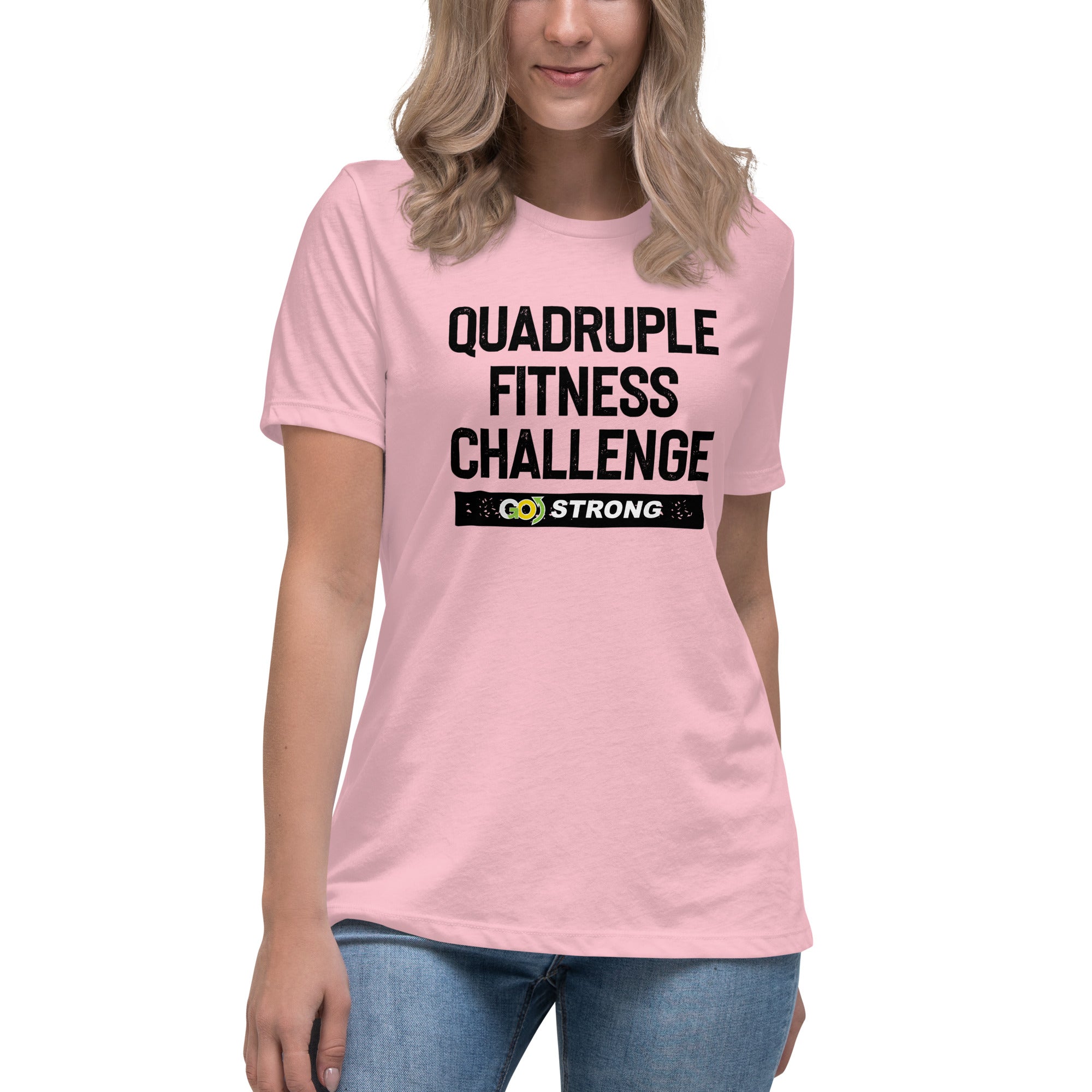 Quad Fitness Challenge Women's Relaxed T-Shirt