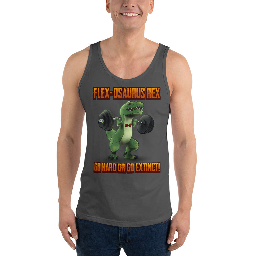 Flex-osaurus Rex - Tank - Green Dino
