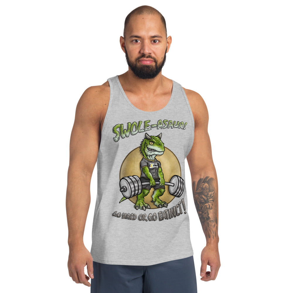Swole-asaur - Green - Unisex Tank Top