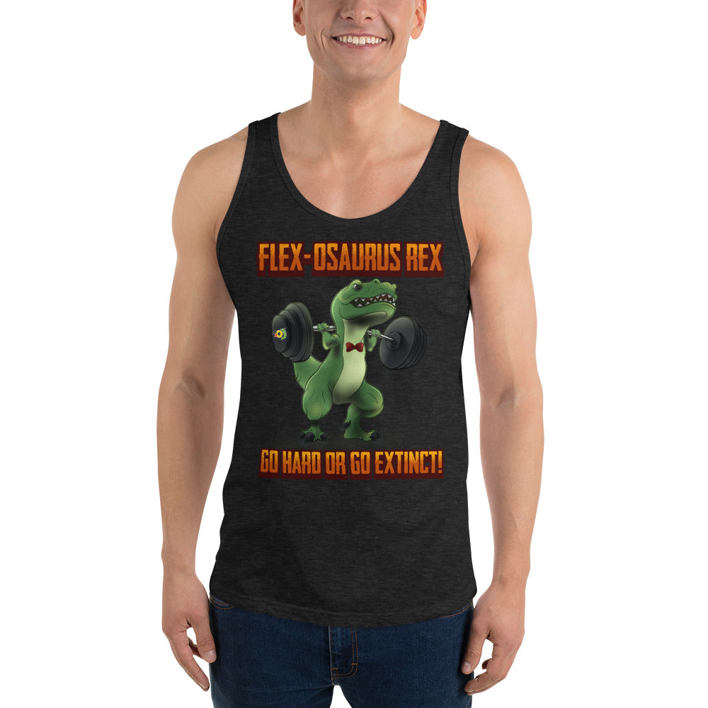 Flex-osaurus Rex - Tank - Green Dino