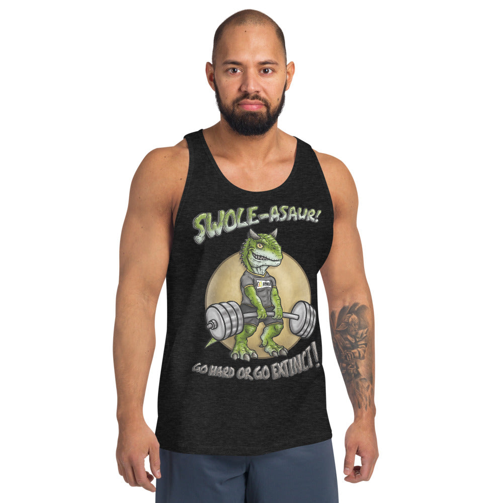 Swole-asaur - Green - Unisex Tank Top
