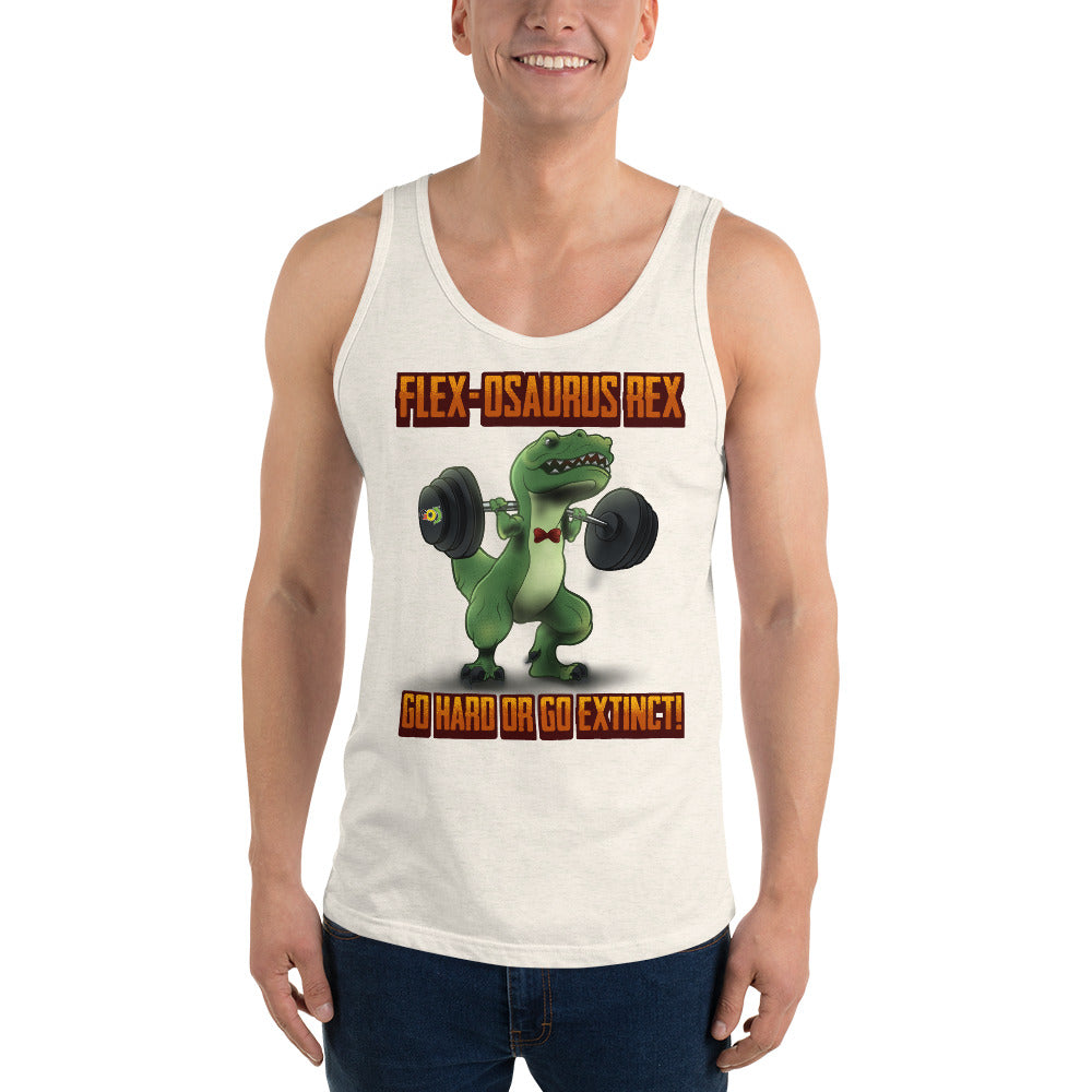 Flex-osaurus Rex - Tank - Green Dino