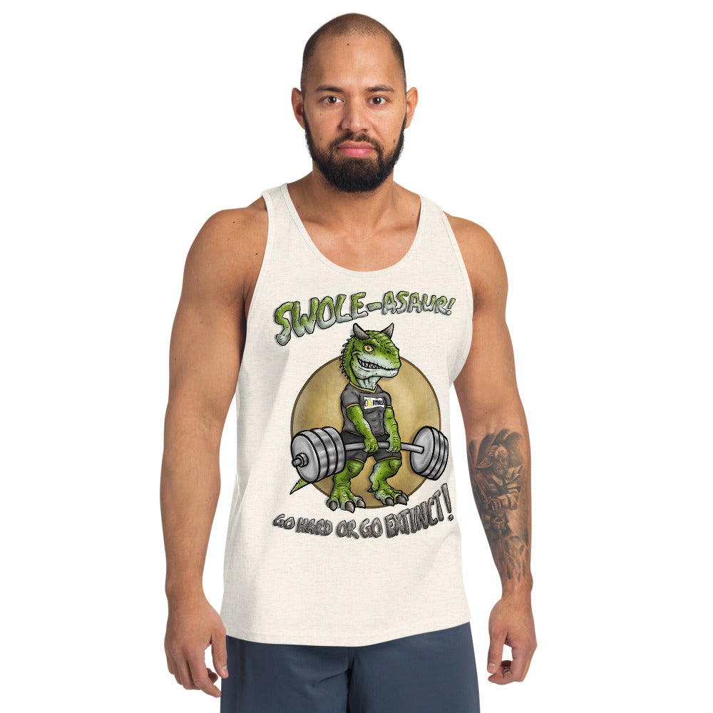 Swole-asaur - Green - Unisex Tank Top