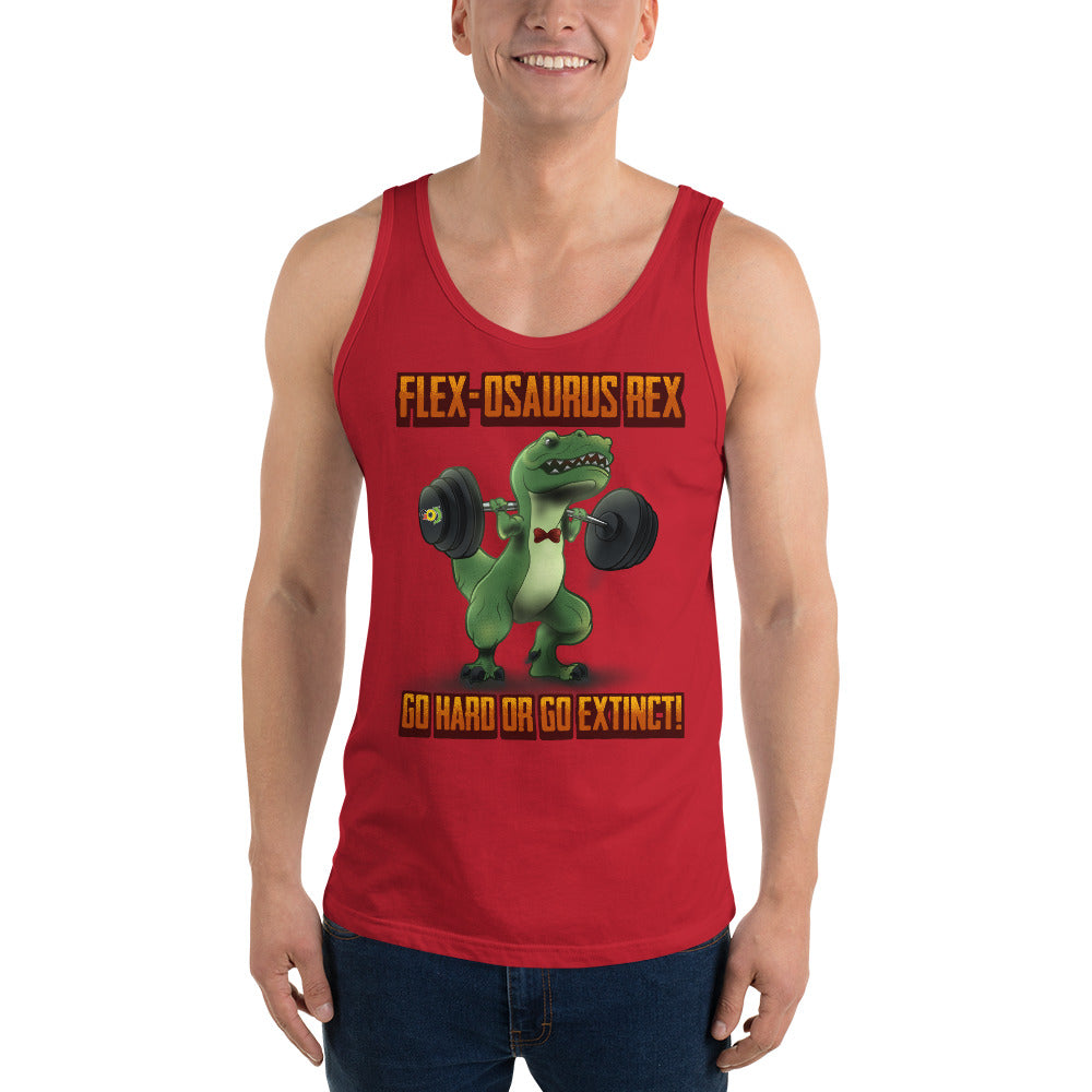 Flex-osaurus Rex - Tank - Green Dino