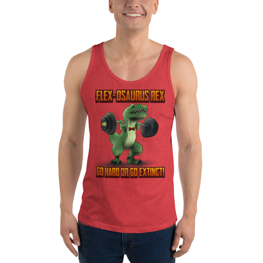 Flex-osaurus Rex - Tank - Green Dino