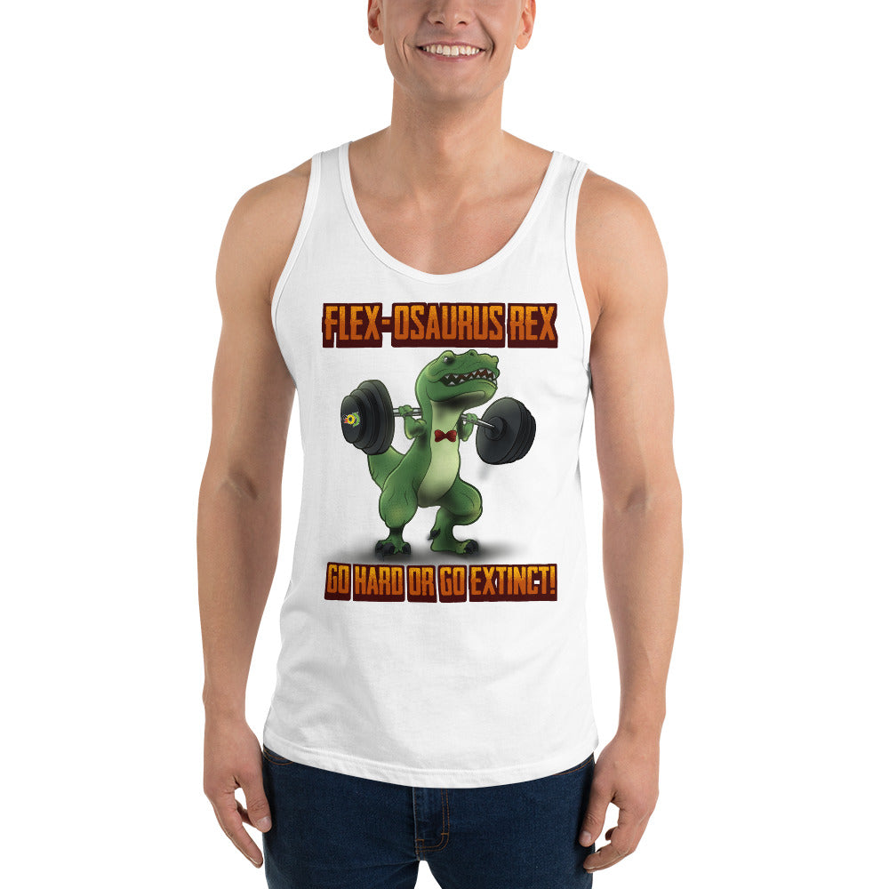 Flex-osaurus Rex - Tank - Green Dino