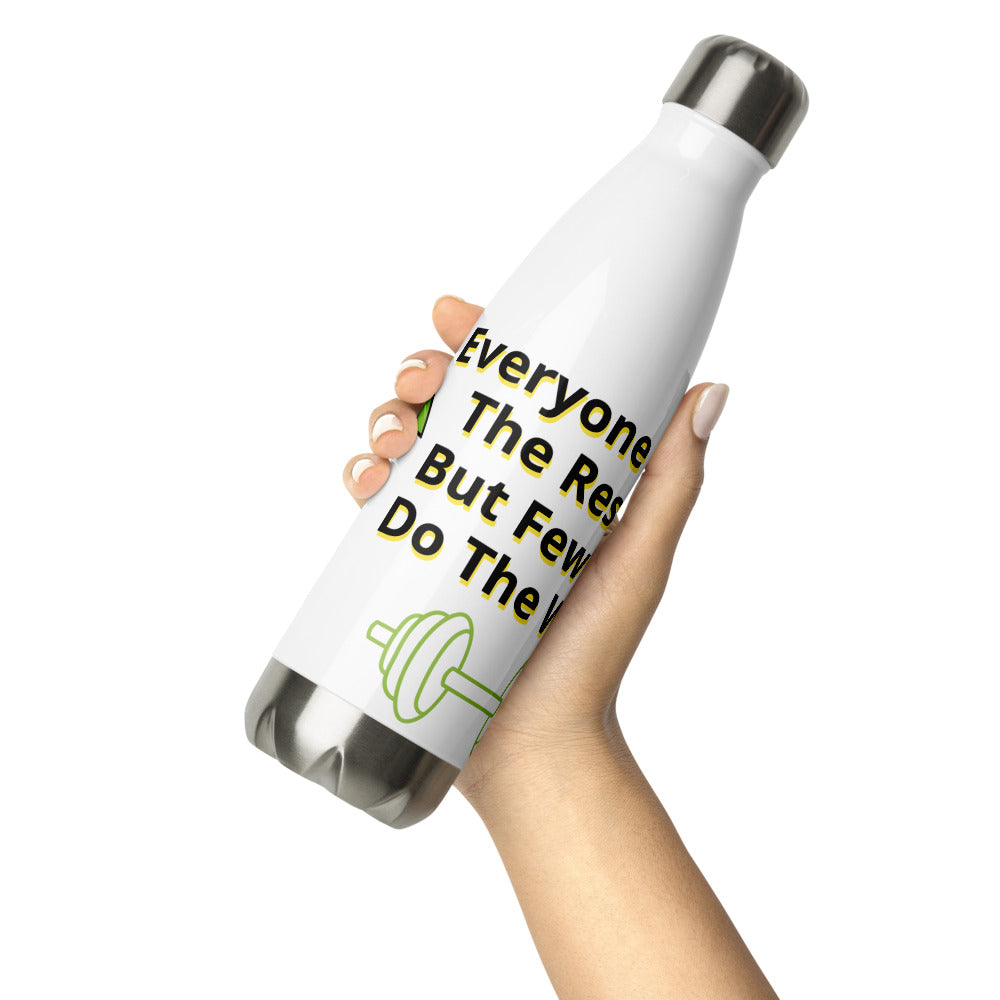 "Do The Work" Stainless Steel Water Bottle