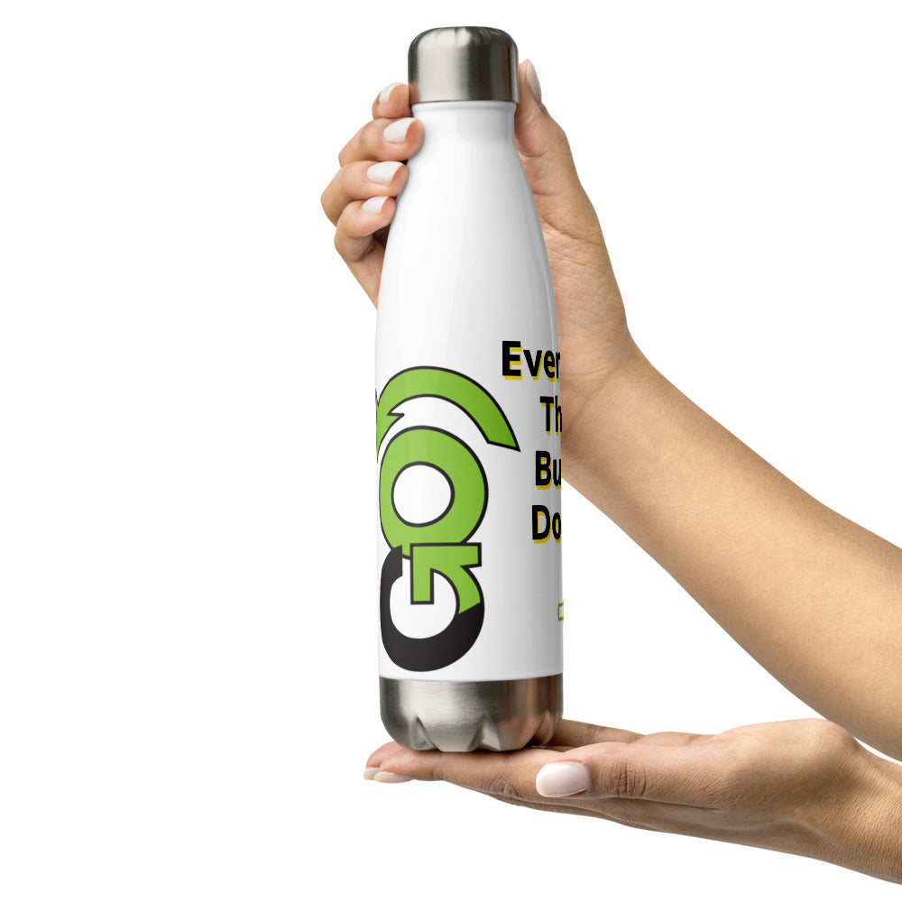 "Do The Work" Stainless Steel Water Bottle