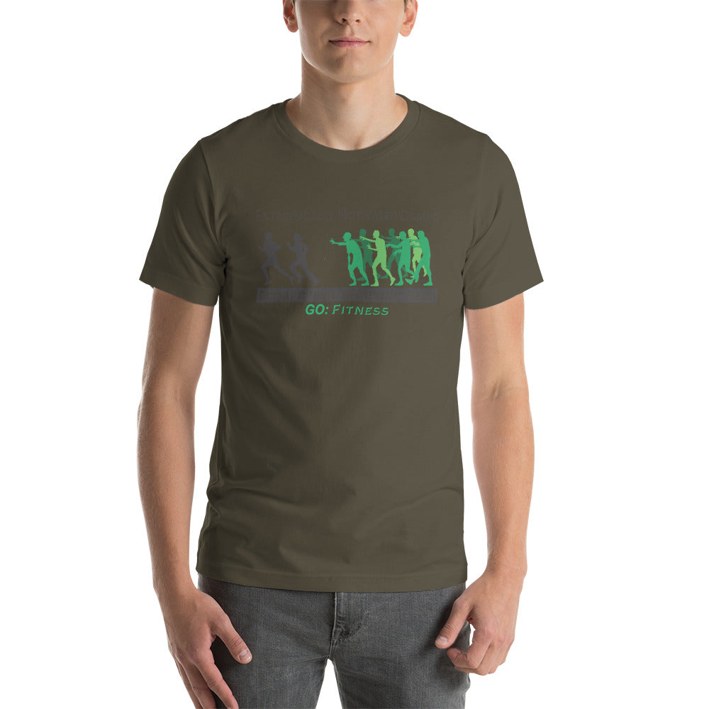 Extrinsically Motivated Cardio - Zombie - Short-sleeve unisex t-shirt
