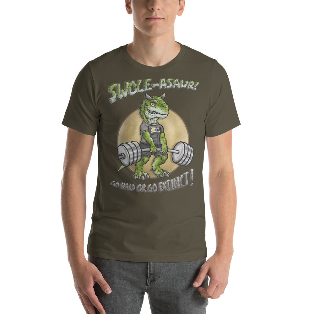 Swole-asour Green Short-sleeve unisex t-shirt