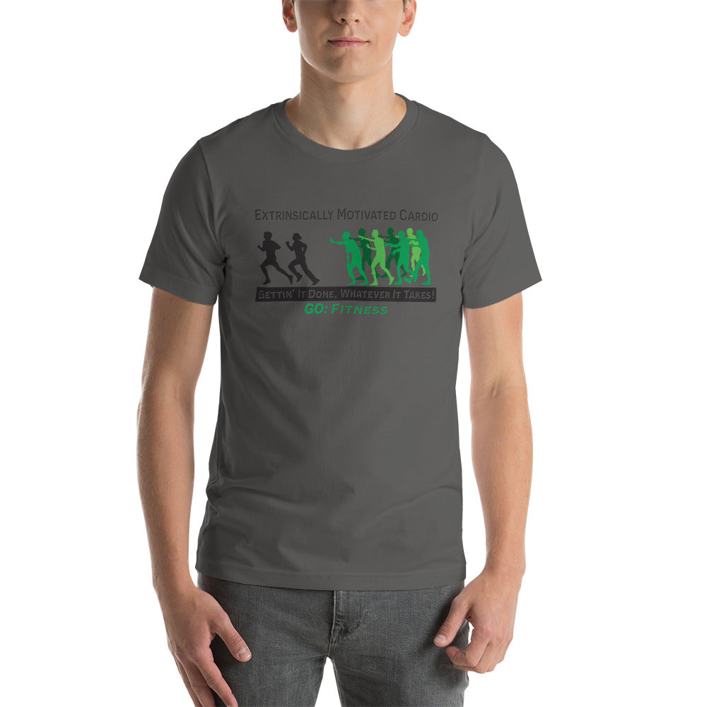 Extrinsically Motivated Cardio - Zombie - Short-sleeve unisex t-shirt
