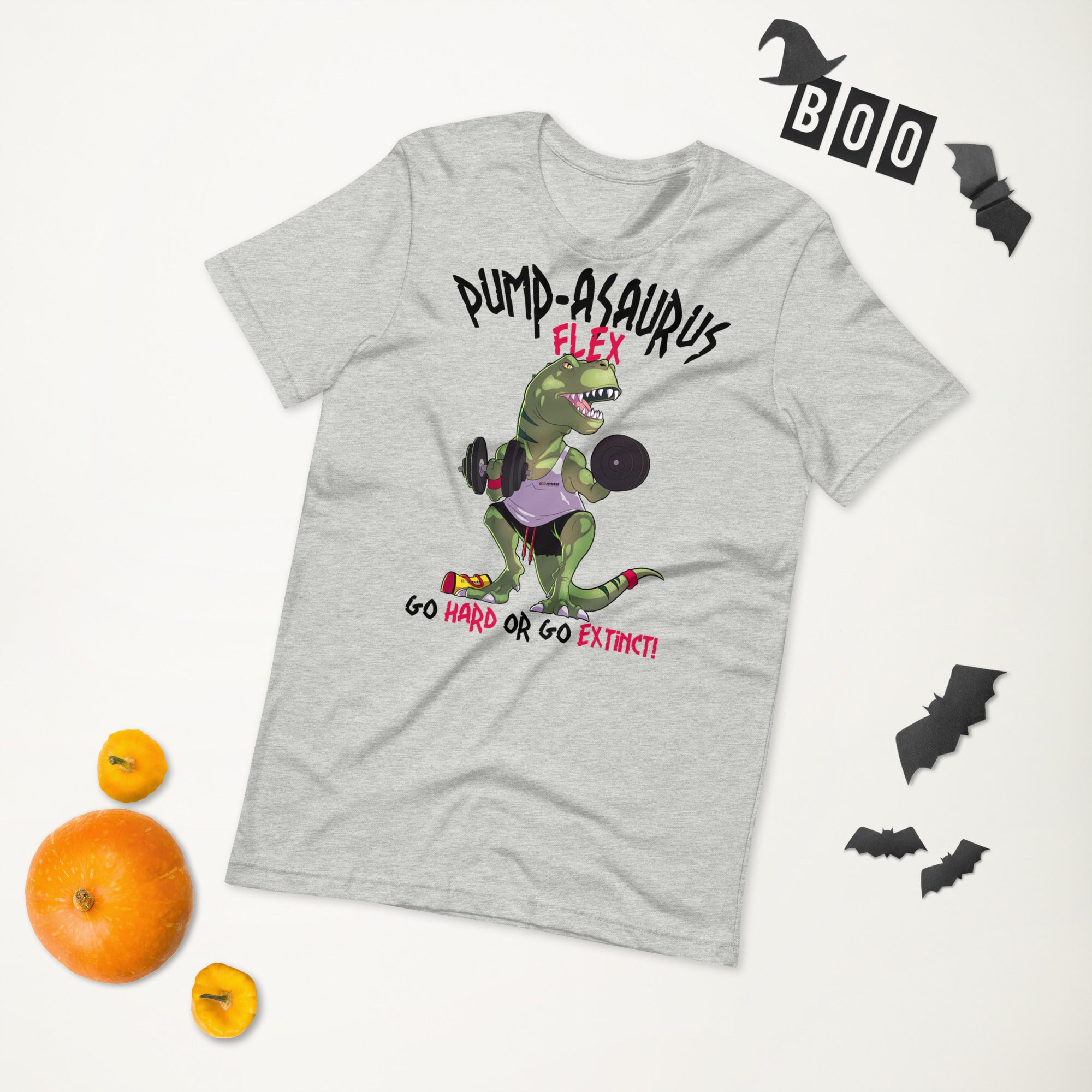 Pump-Asaurus Rex DarkUnisex t-shirt