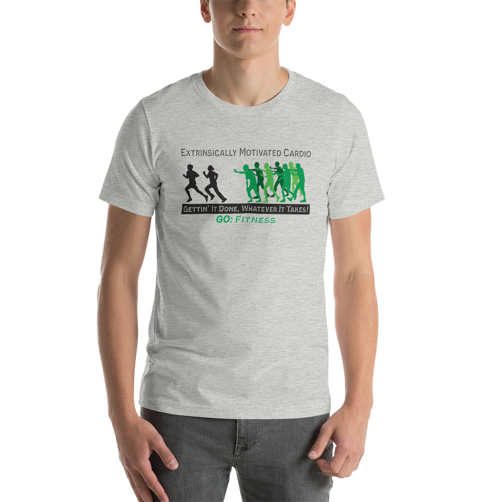 Extrinsically Motivated Cardio - Zombie - Short-sleeve unisex t-shirt
