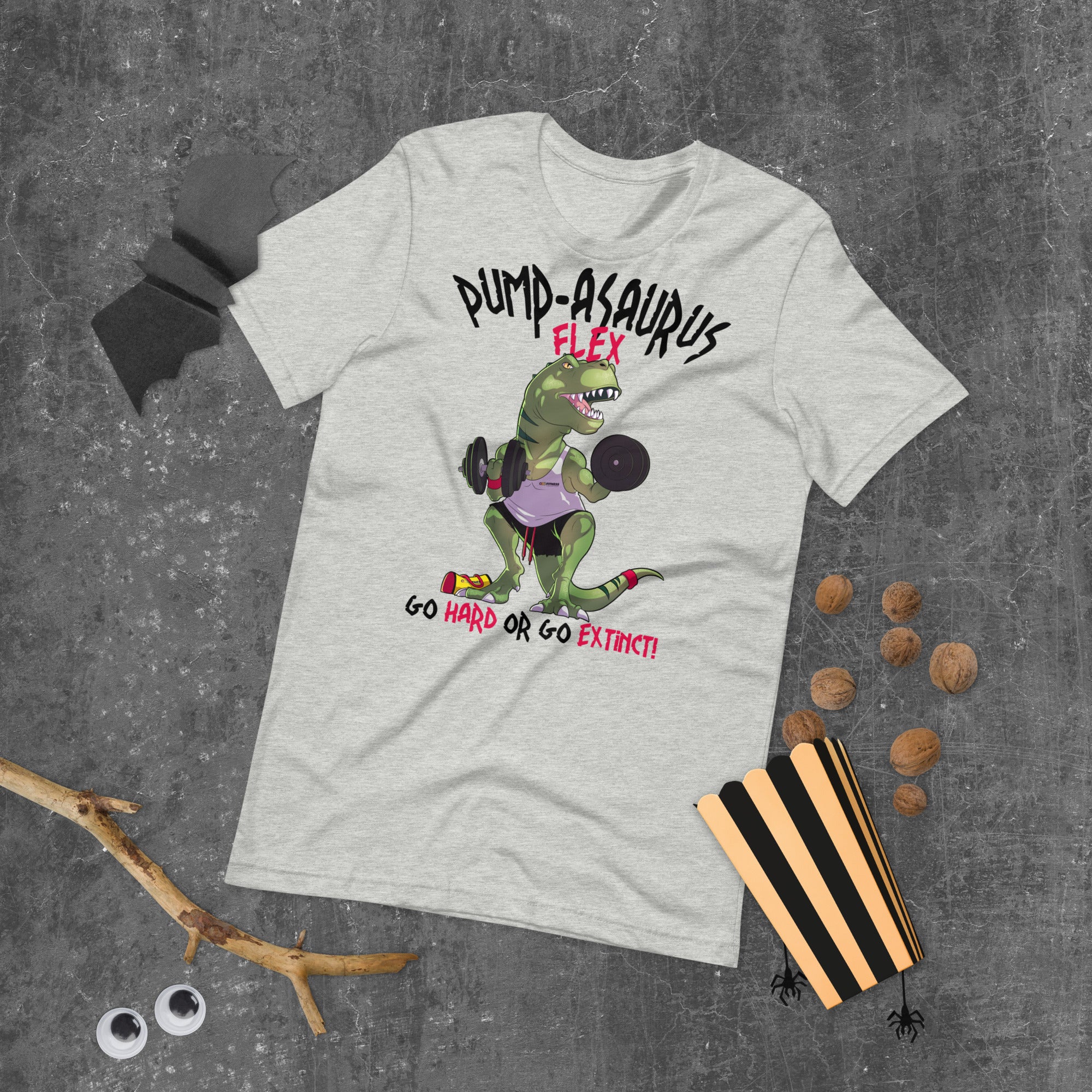 Pump-Asaurus Rex DarkUnisex t-shirt