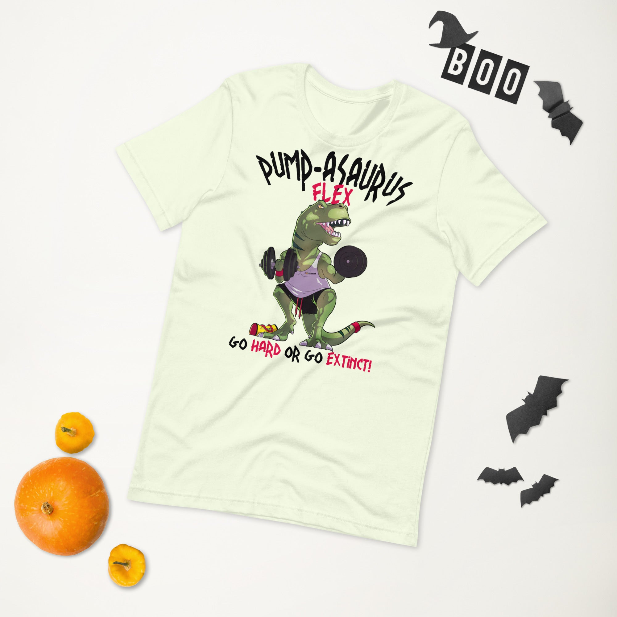 Pump-Asaurus Rex DarkUnisex t-shirt