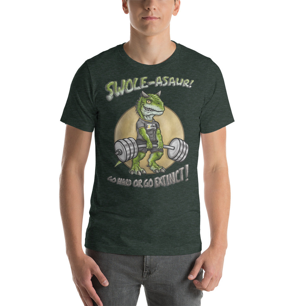 Swole-asour Green Short-sleeve unisex t-shirt