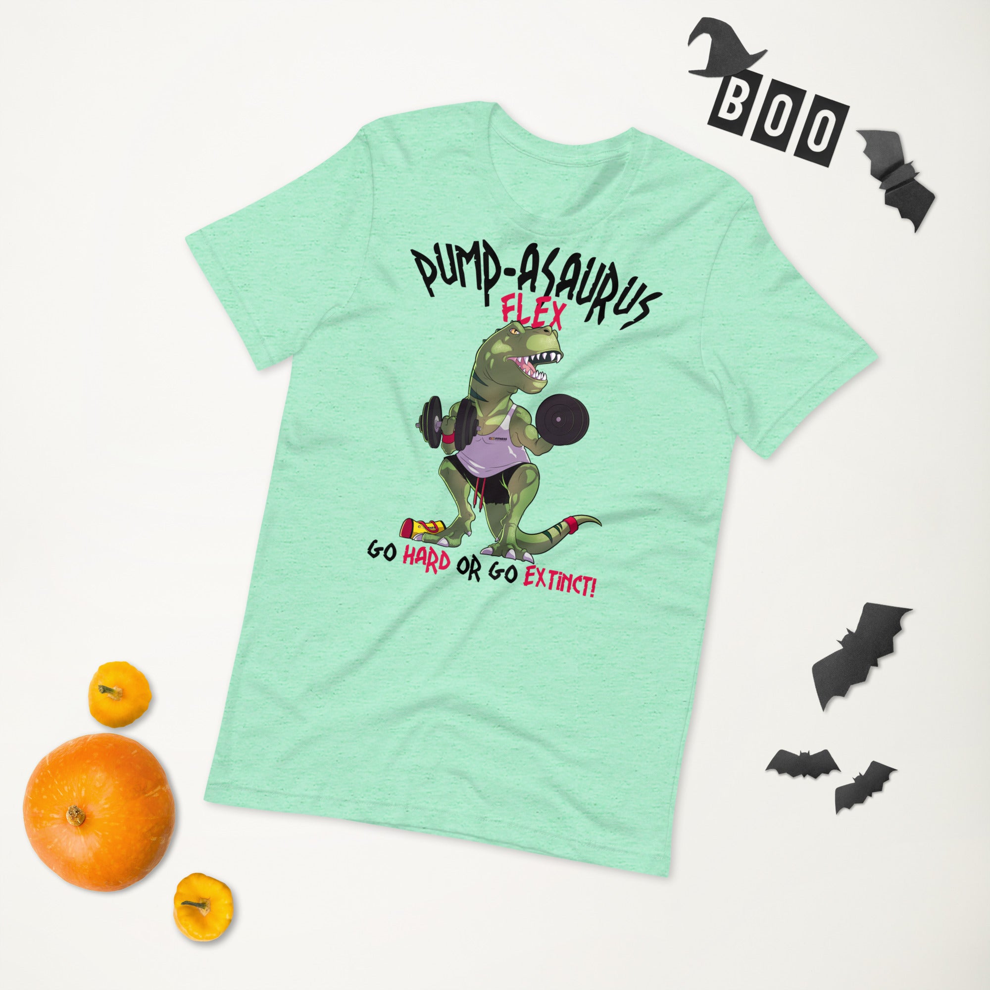 Pump-Asaurus Rex DarkUnisex t-shirt