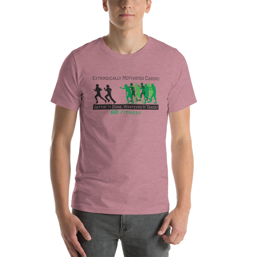 Extrinsically Motivated Cardio - Zombie - Short-sleeve unisex t-shirt