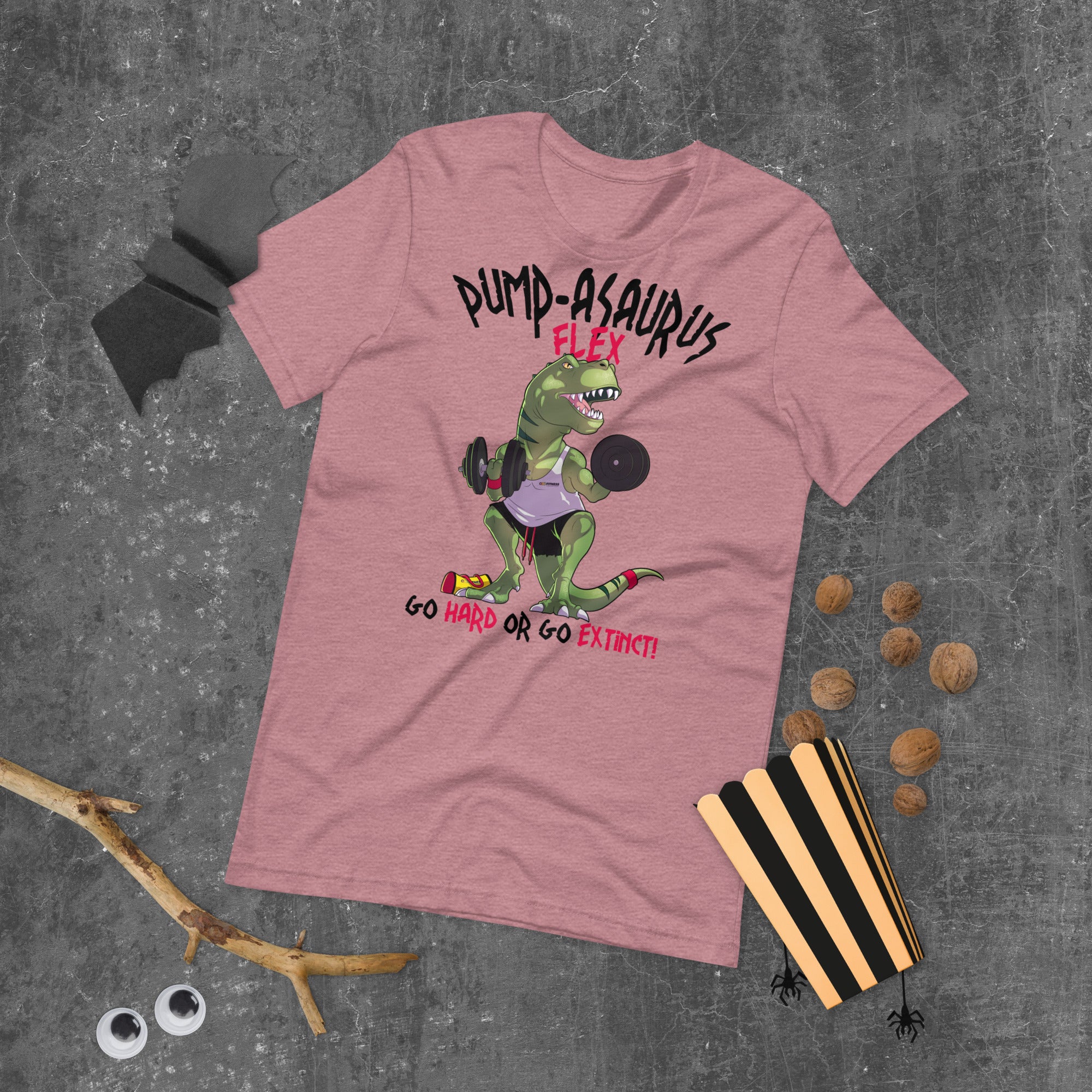 Pump-Asaurus Rex DarkUnisex t-shirt