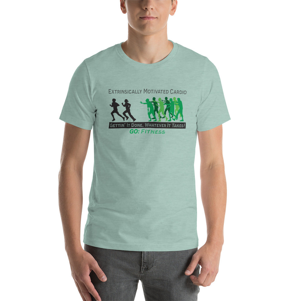 Extrinsically Motivated Cardio - Zombie - Short-sleeve unisex t-shirt