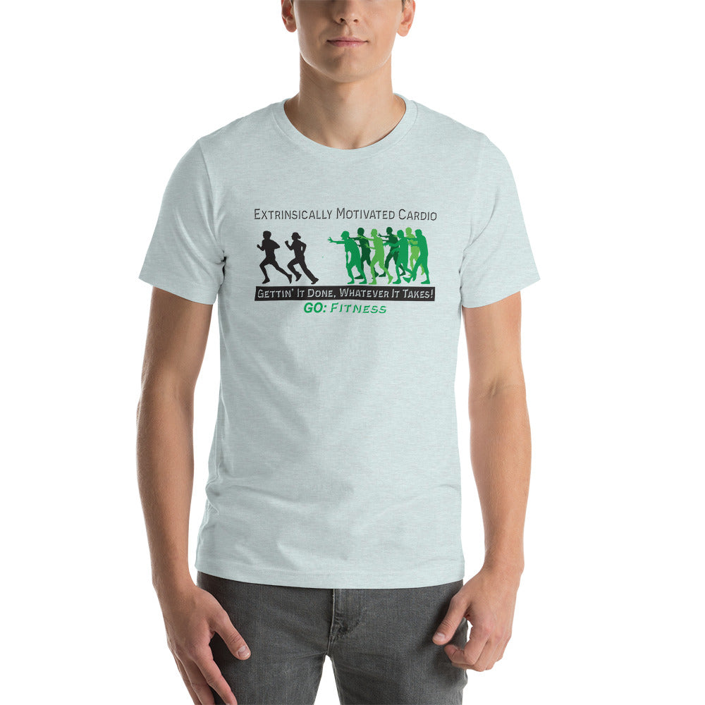 Extrinsically Motivated Cardio - Zombie - Short-sleeve unisex t-shirt