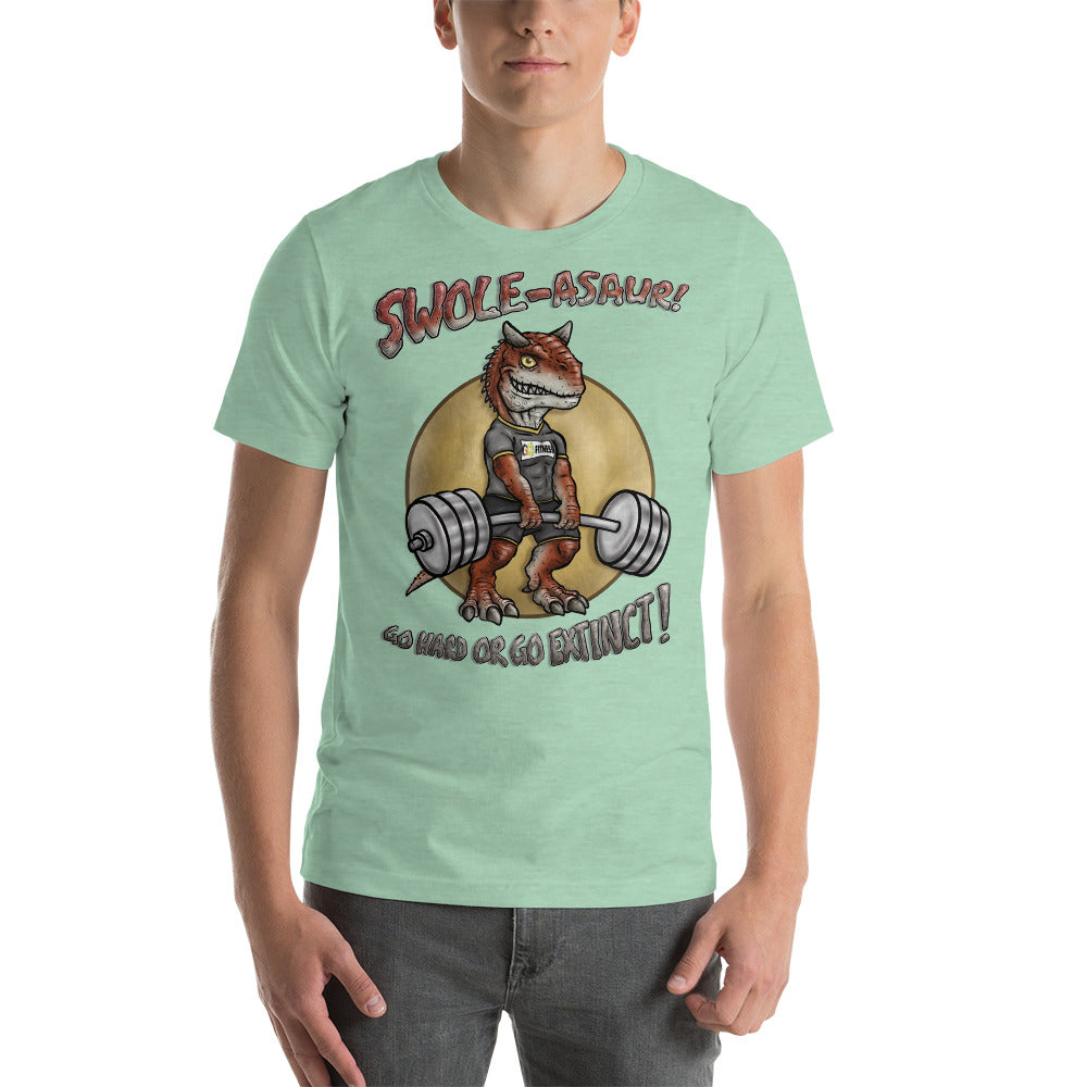 Swole-asour - Red -Short-sleeve unisex t-shirt