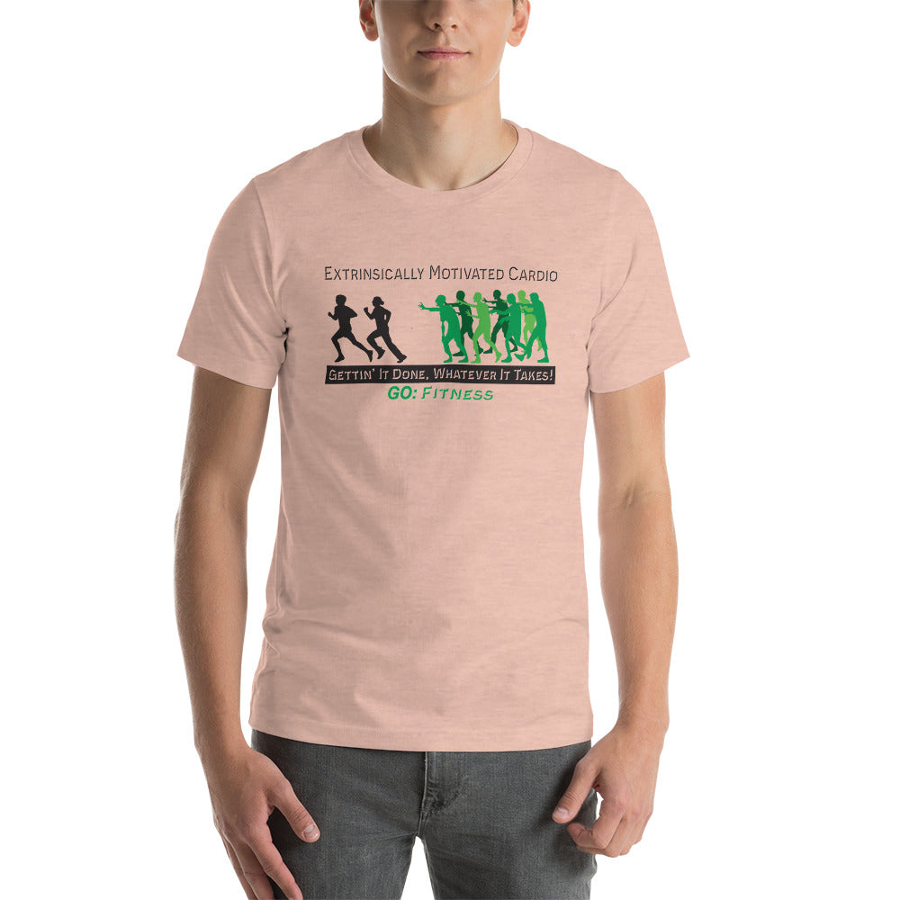 Extrinsically Motivated Cardio - Zombie - Short-sleeve unisex t-shirt