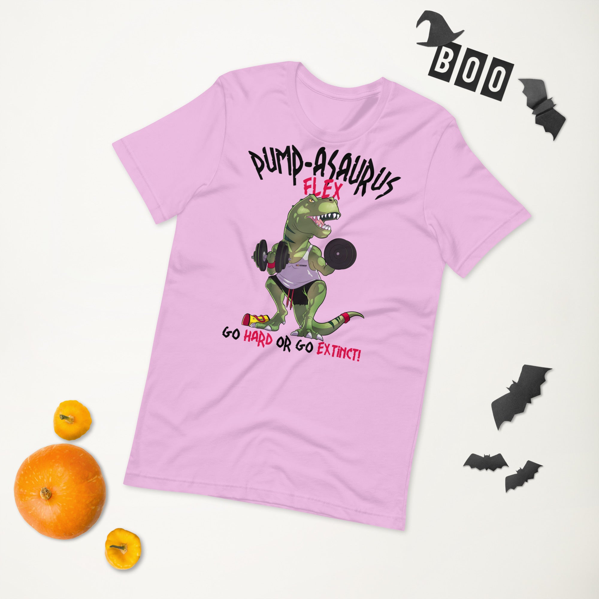 Pump-Asaurus Rex DarkUnisex t-shirt